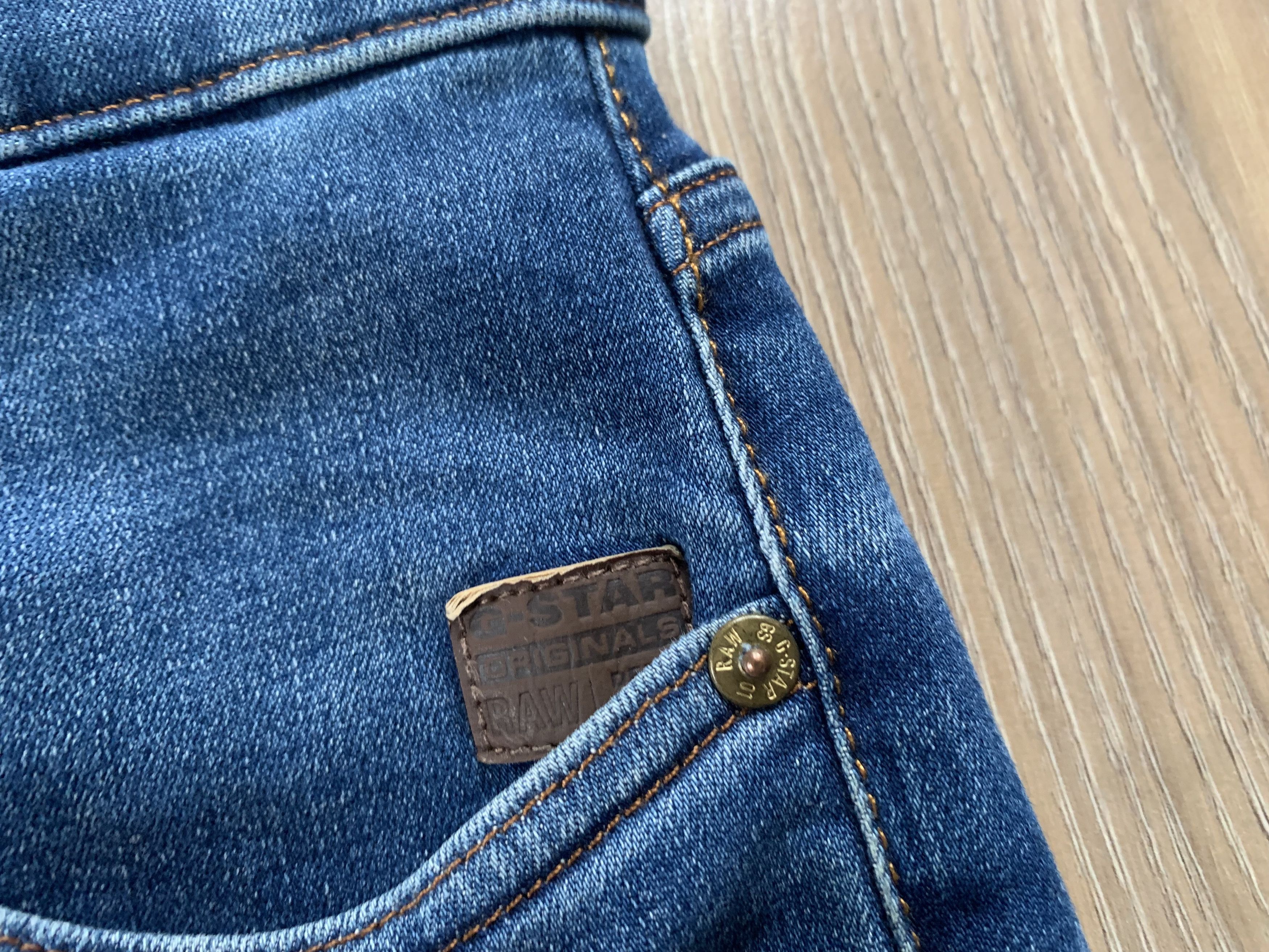G-Star G-Star Raw Revend Blue Skinny Jeans Size US 32 / EU 48 - 6 Thumbnail