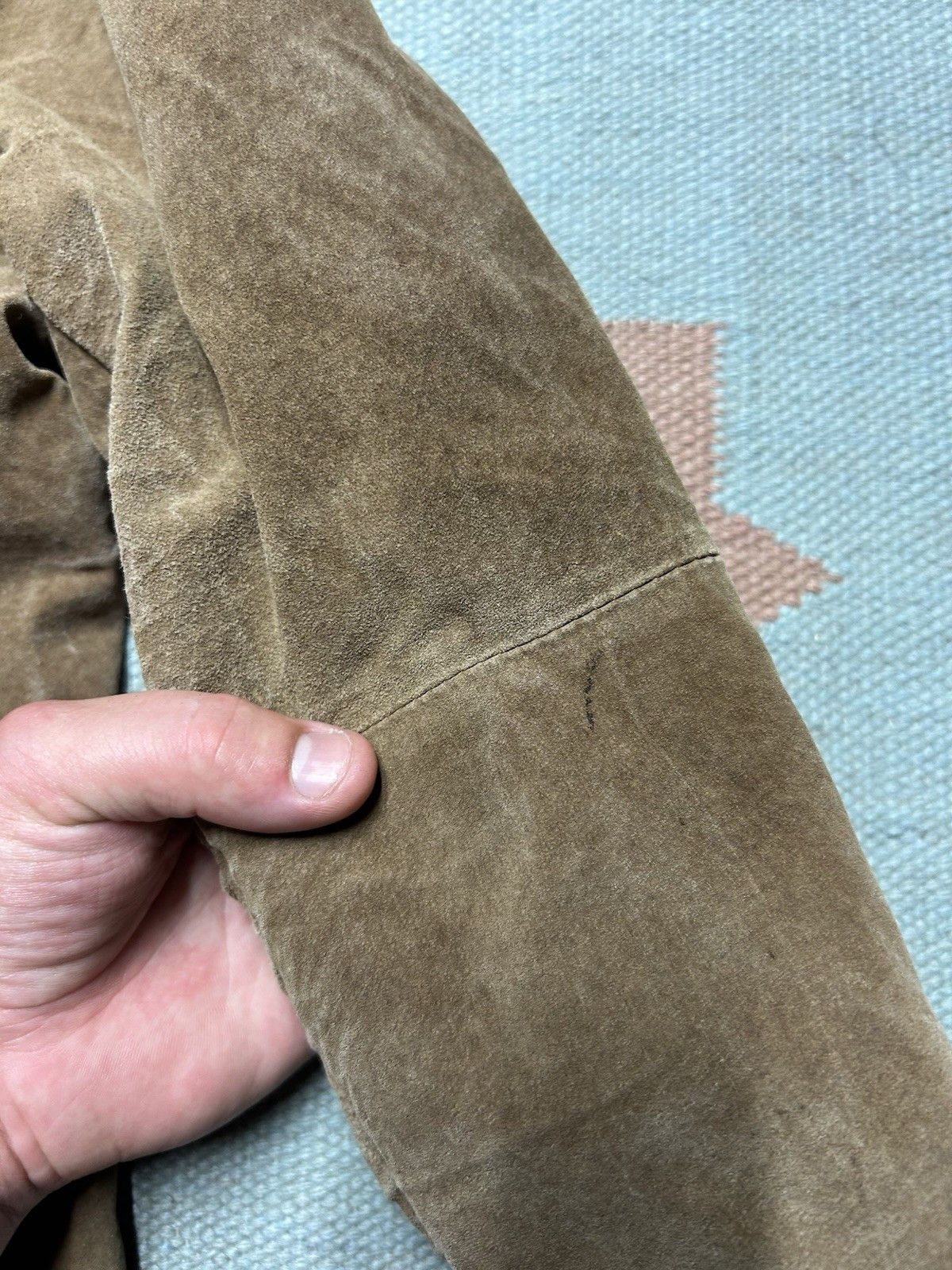 Vintage St. John’s bay Sherpa lined suede jacket penny lane coat M Size M / US 6-8 / IT 42-44 - 3 Thumbnail