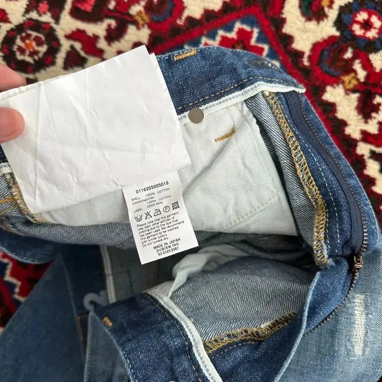 Sz 32 Visvim 16AW 04D12 Washed Denim mojos31
