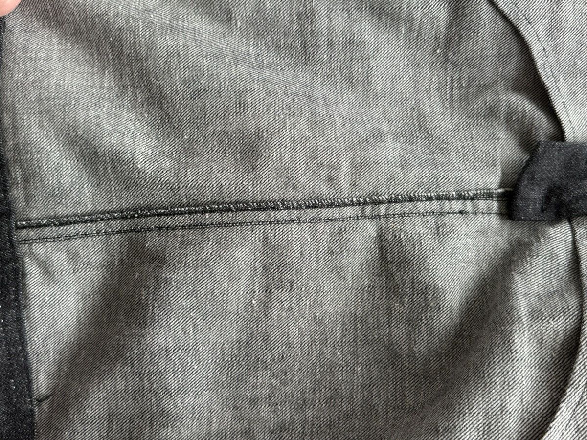 Louis Vuitton Luis Vuitton Grey Denim Skirt size 40 Size 27" / US 4 / IT 40 - 25 Thumbnail