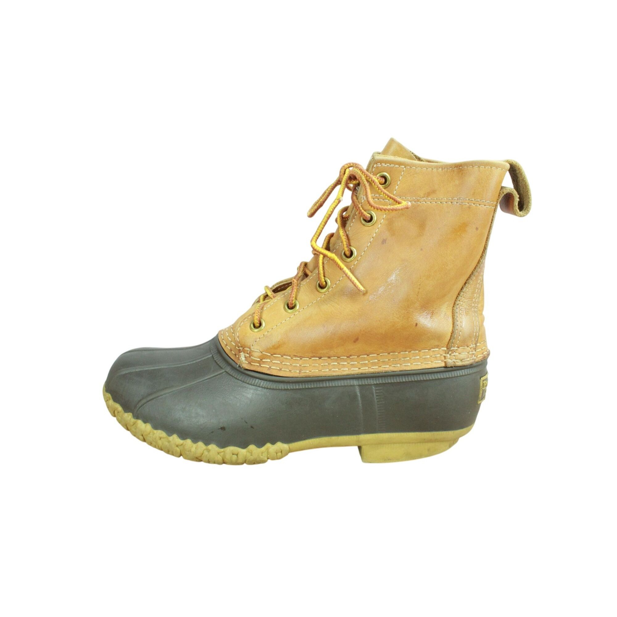 L.L. Bean LL Bean Women's Brown Lace Up Insulated Boots Size US 6 / IT 36 - 1 Thumbnail