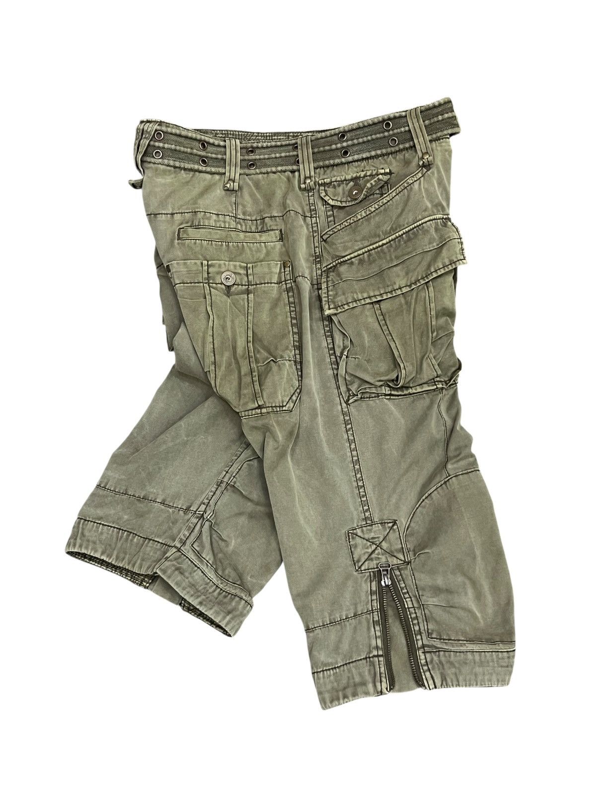 Avirex 🔥Vintage AVIREX Flight Garment Cargo Shorts - Size M (W30") Size US 30 / EU 46 - 6 Thumbnail