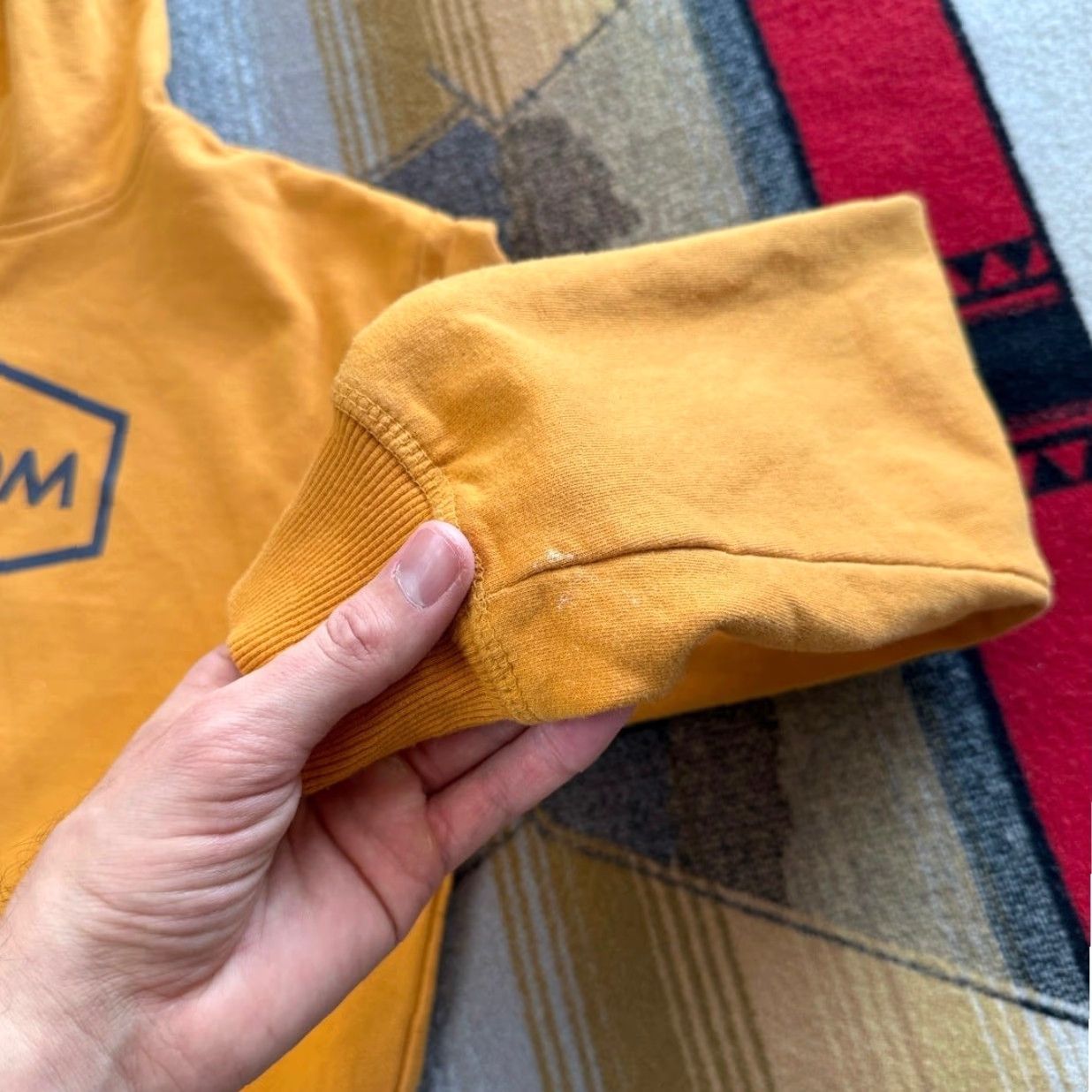 Volcom VINTAGE Volcom Hoodie Pullover L Men Orange Grunge Skater Y2K Skate Sweatshirt, Long Sleeve, Regular Fit Size US L / EU 52-54 / 3 - 5 Thumbnail