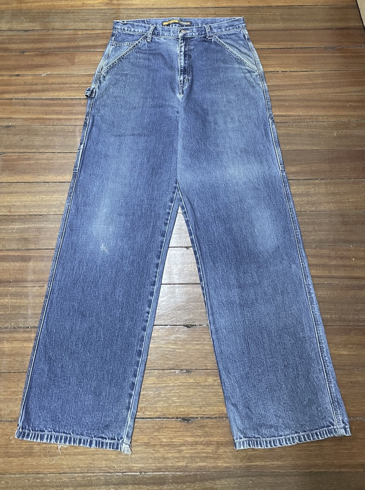 Levi's Very Rare Vintage Levis SilverTab Carpenters Baggy 2000s Size US 34 / EU 50 - 1 Thumbnail