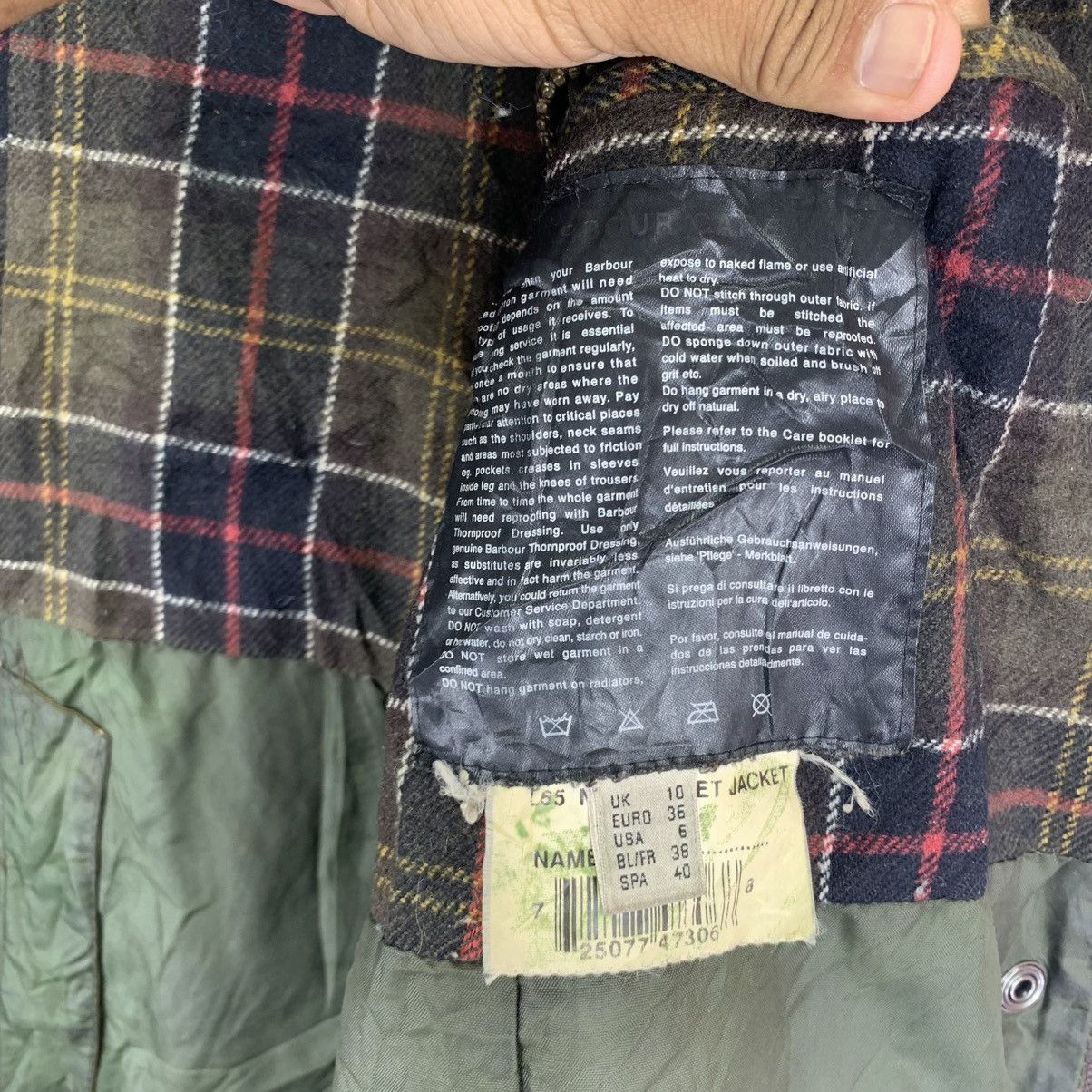 Barbour VINTAGE BARBOUR WEX PARKA JACKET Size M / US 6-8 / IT 42-44 - 13 Thumbnail