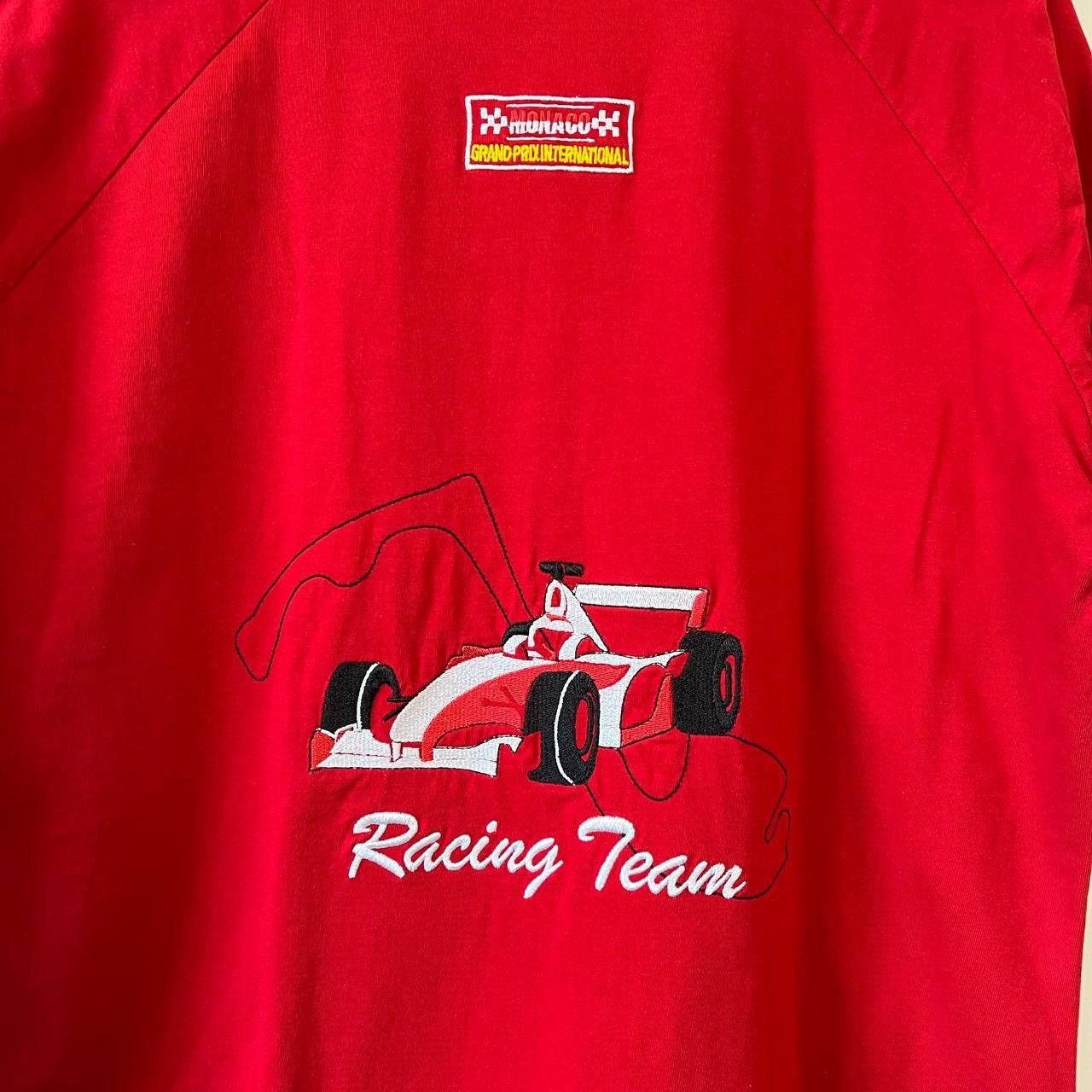 Vintage VTG Monaco Grand Prix Racing World Championship Red T-Shirt Size US L / EU 52-54 / 3 - 6 Thumbnail