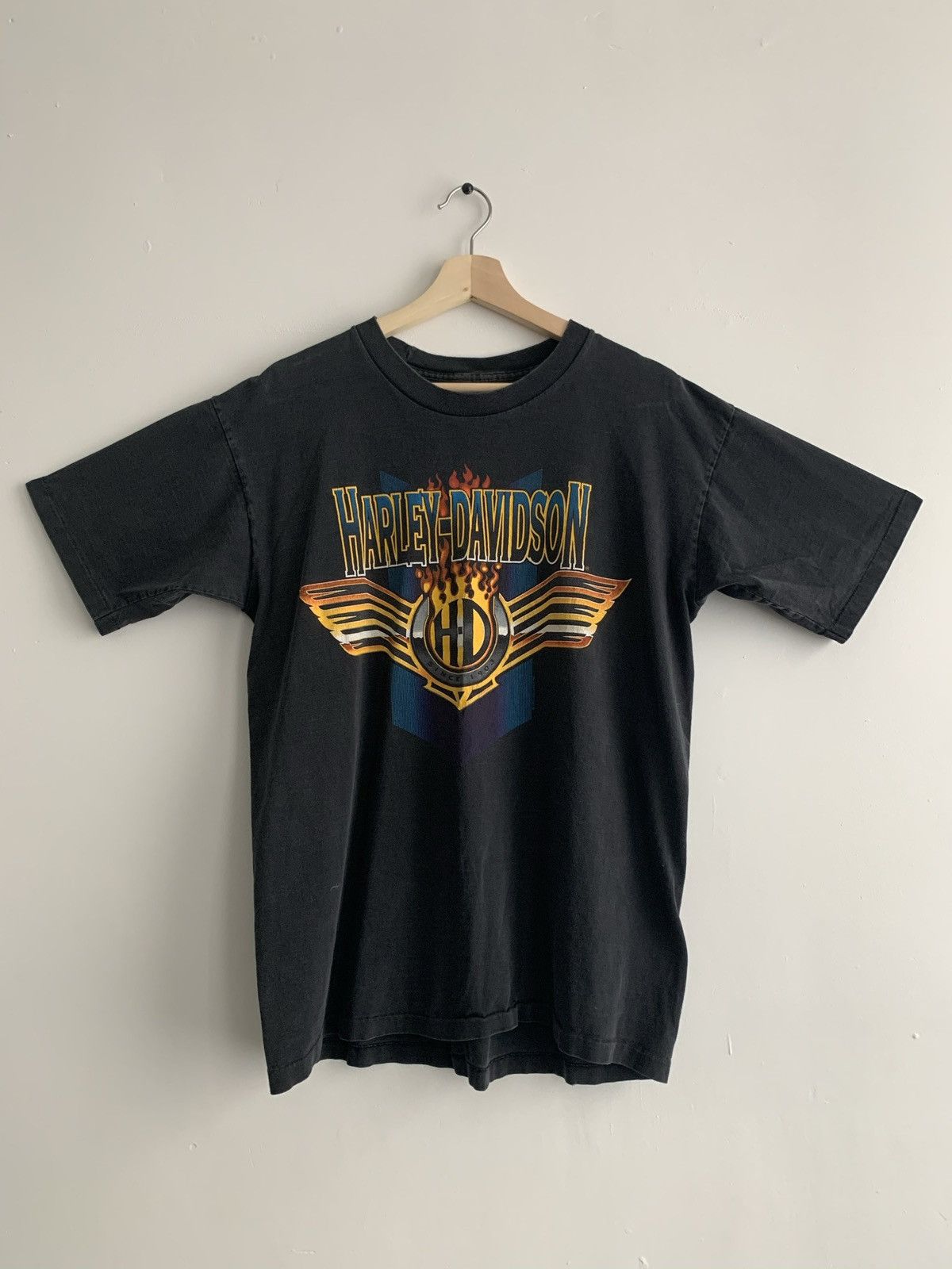 Harley Davidson × Vintage Vintage Harley Davidson Tee 1993 Size US L / EU 52-54 / 3 - 1 Thumbnail