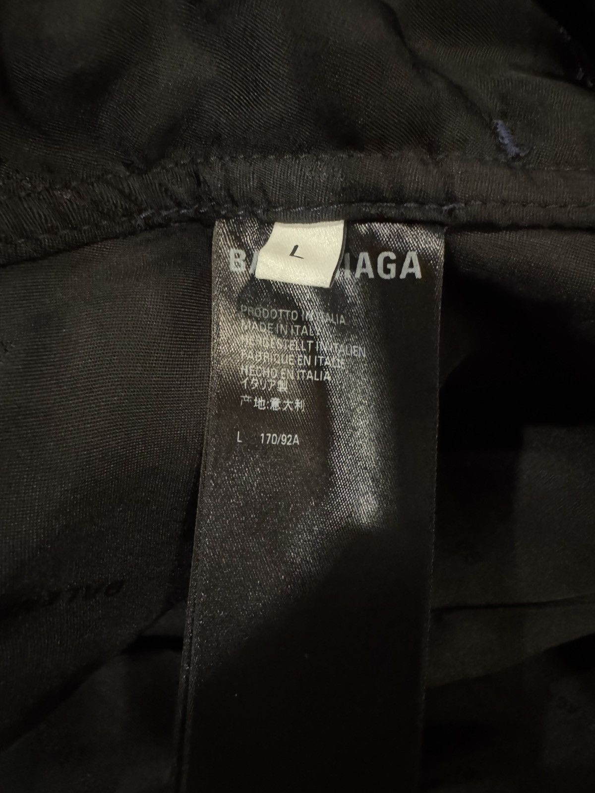 Balenciaga NEW Balenciaga Hybrid Flannel Size US L / EU 52-54 / 3 - 7 Thumbnail
