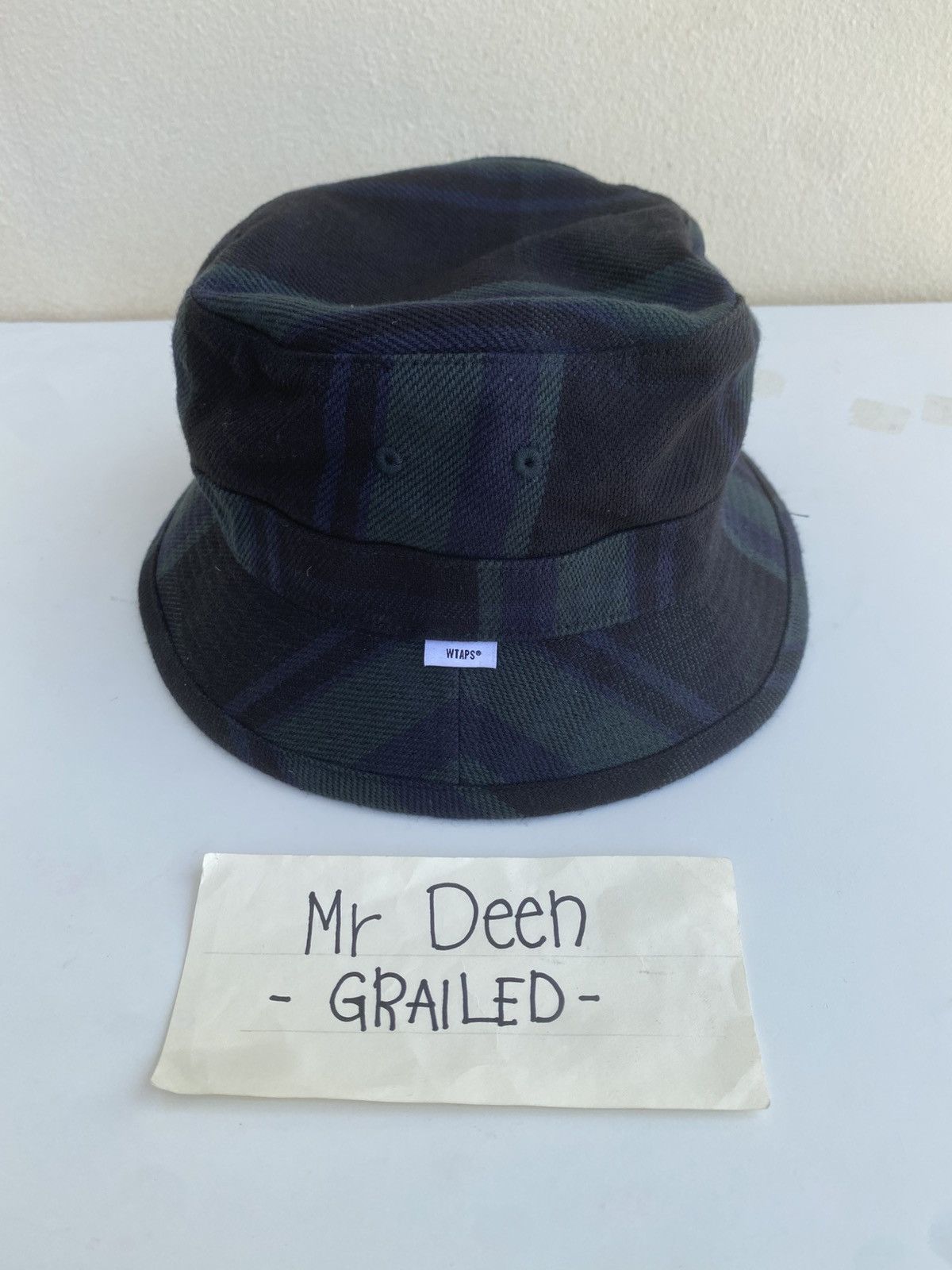 Wtaps Rare WTAPS Checkered Design Cotton Bucket Hat Size ONE SIZE - 2 Thumbnail