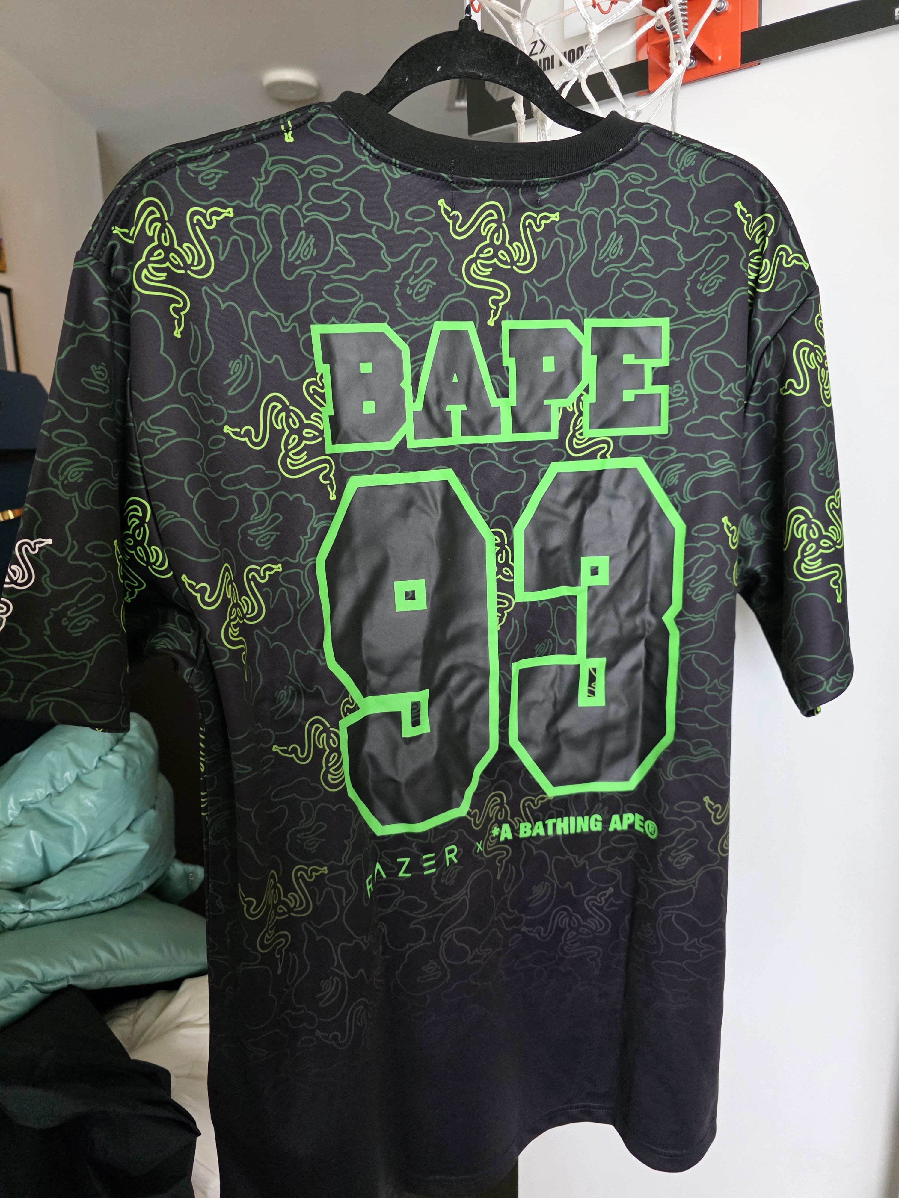 Bape Bape X Razer Camo Team Tee Size US XL / EU 56 / 4 - 2 Thumbnail