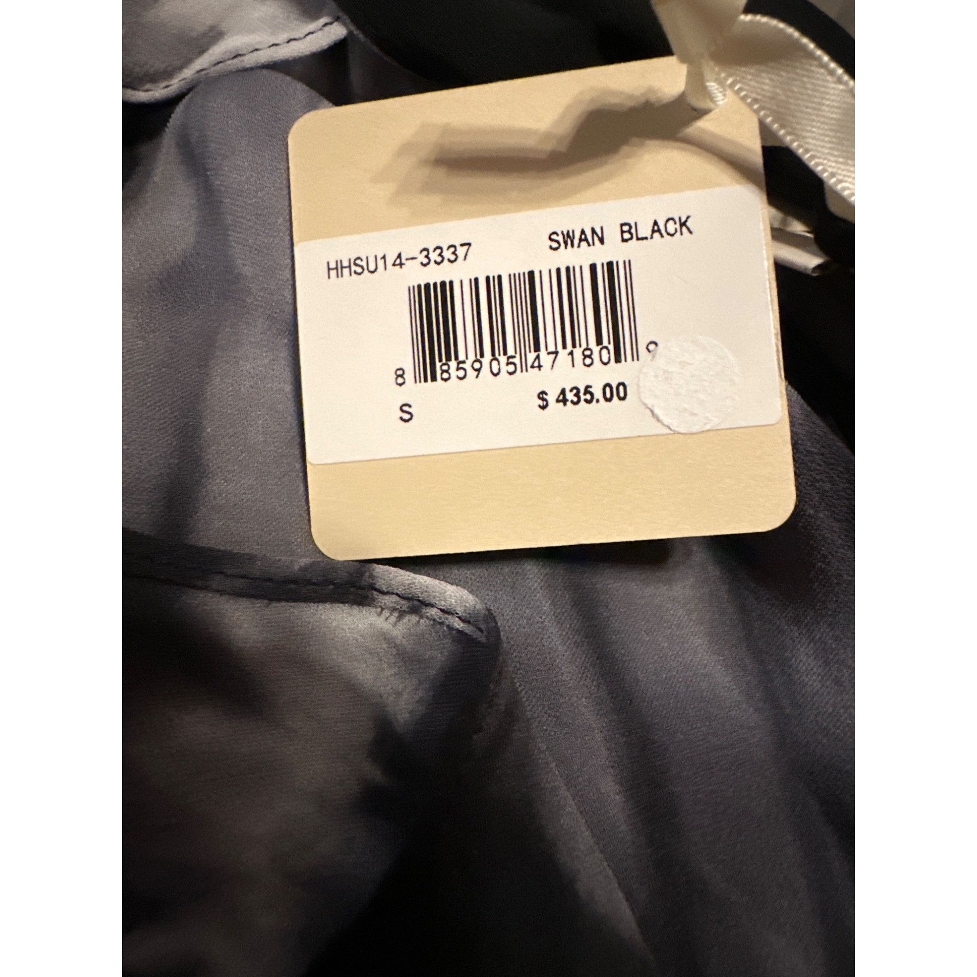 Haute Hippie Haute Hippie Silk Dress Black White Tie Dye Racerback Sleeve Size S / US 4 / IT 40 - 4 Thumbnail