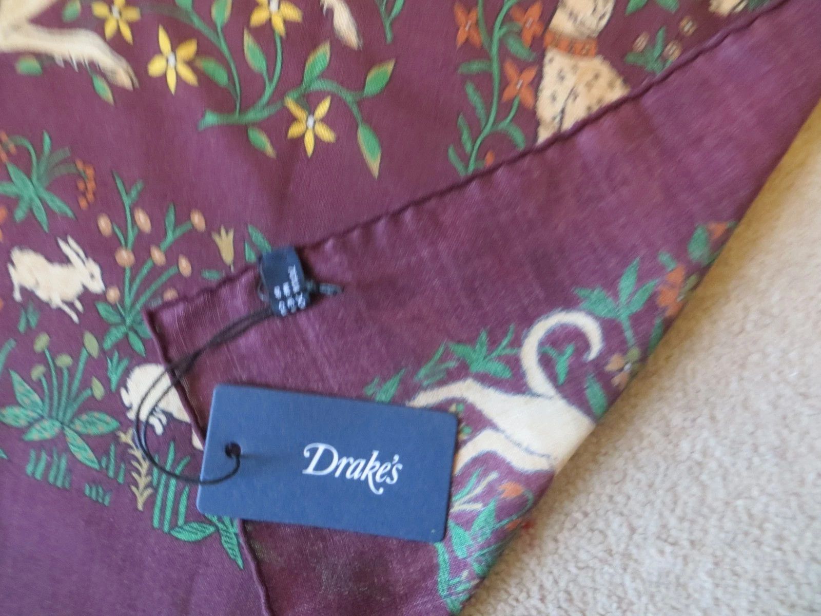 Drake's MOGUL UNICORNS LARGE SCARF Size ONE SIZE - 3 Thumbnail