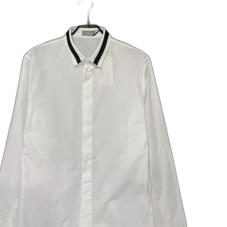 Dior Dior Classic Solid Color Shirt Dior-2507 Size M / US 6-8 / IT 42-44 - 1 Thumbnail
