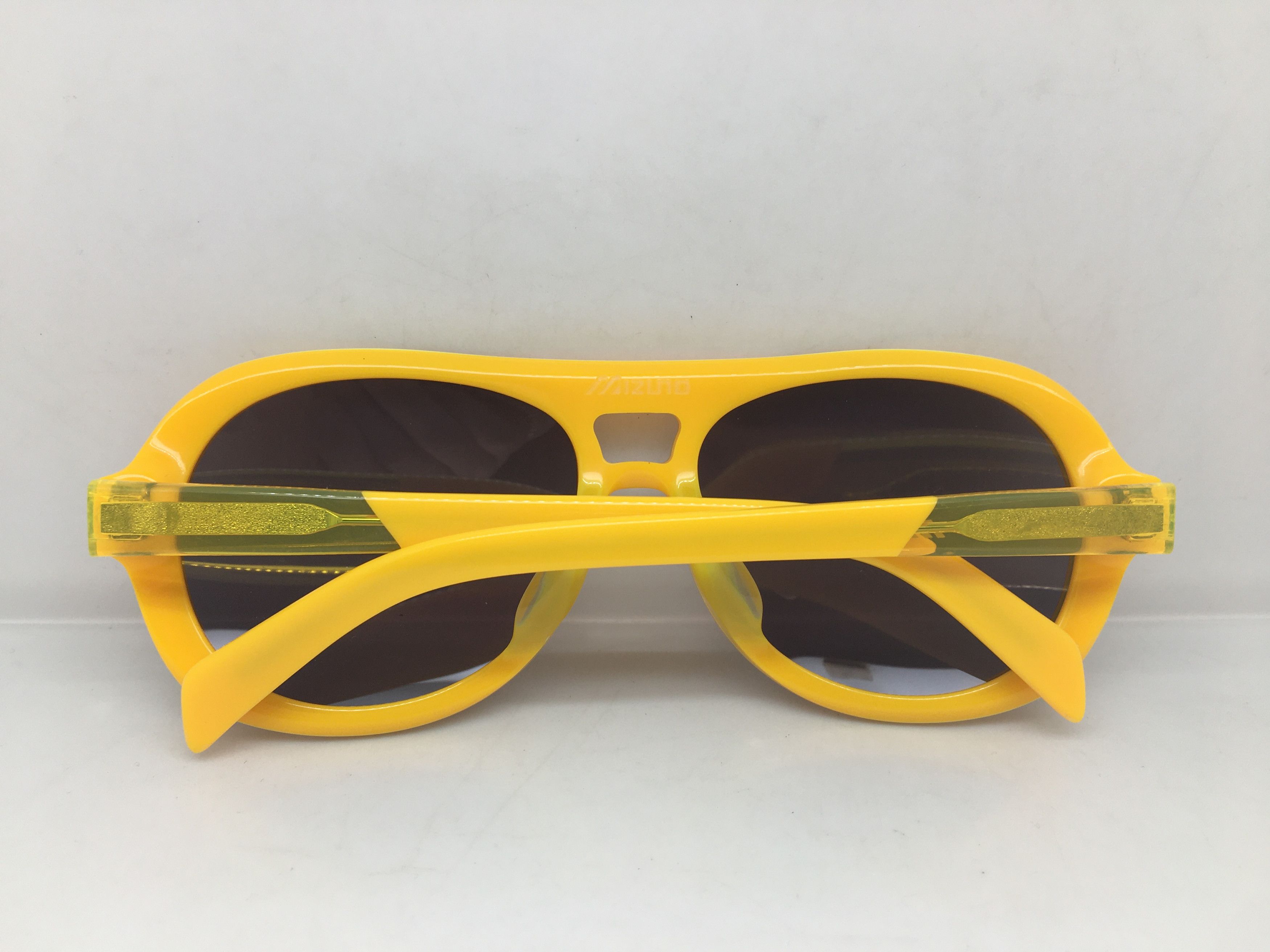 Other MIZUNO Yellow Aviator Sunglasses Frame Pilot Size ONE SIZE - 9 Thumbnail