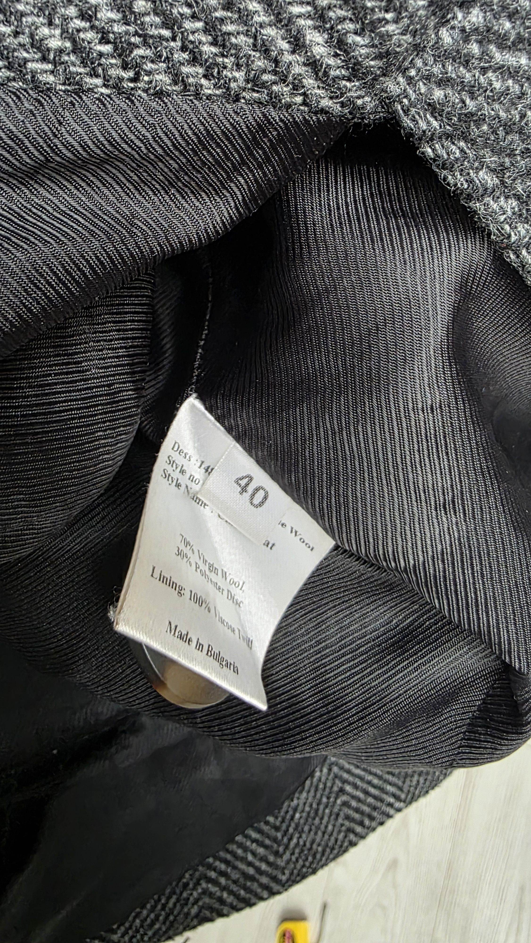 Other Lovechild 1979 – Long herringbone wool coat • classic Size XXL / US 16-18 / IT 52-54 - 5 Thumbnail