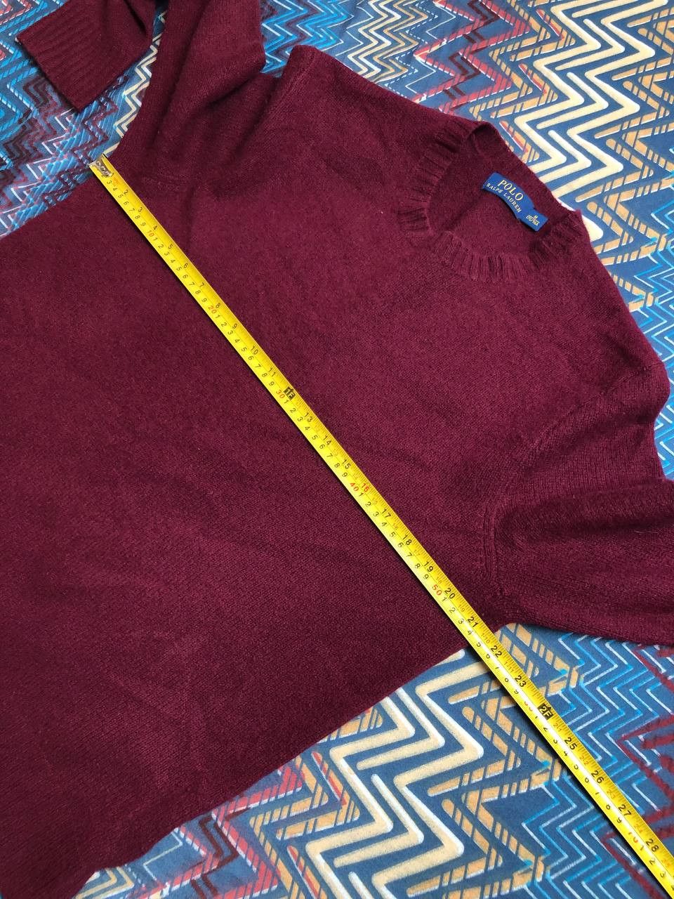Polo Ralph Lauren × RRL Ralph Lauren × Vintage 90s Vintage RALPH LAUREN Knit Women’s Sweater Size M / US 6-8 / IT 42-44 - 10 Thumbnail