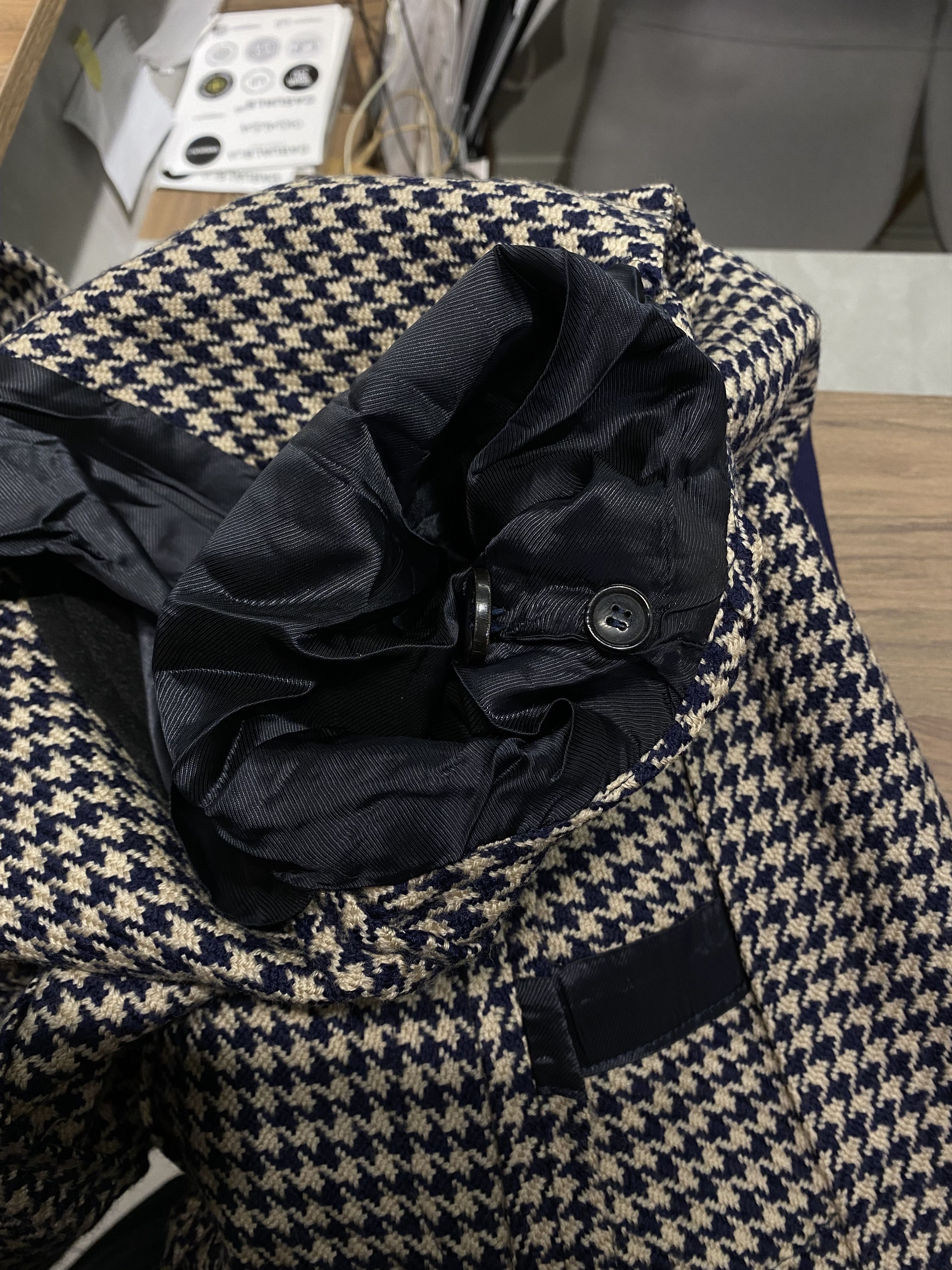 Max Mara vintage Max Mara wool cashmere unlined blazer jacket size M Size M / US 6-8 / IT 42-44 - 14 Thumbnail