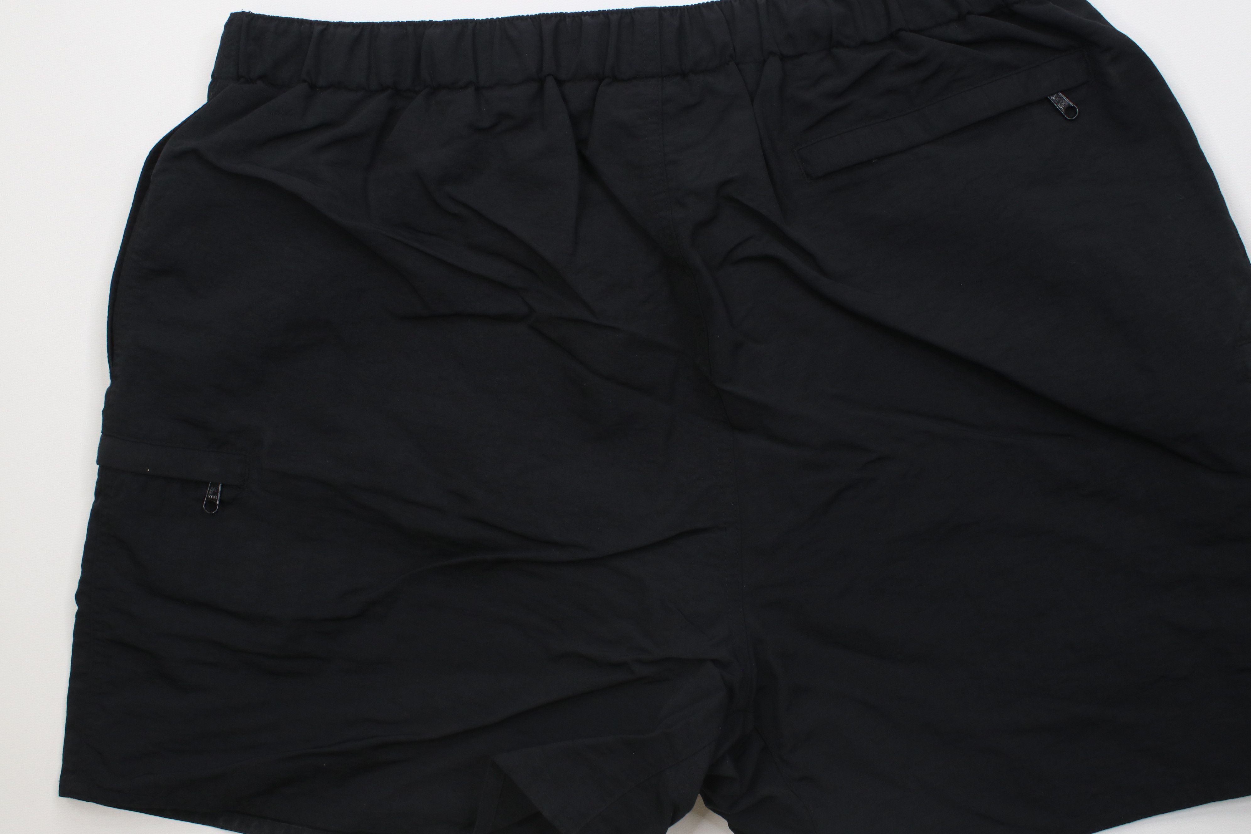 Lands' End Vintage 90s Lands End Lined Trekking Cargo Shorts Black Size 32" / US 10 / IT 46 - 11 Thumbnail