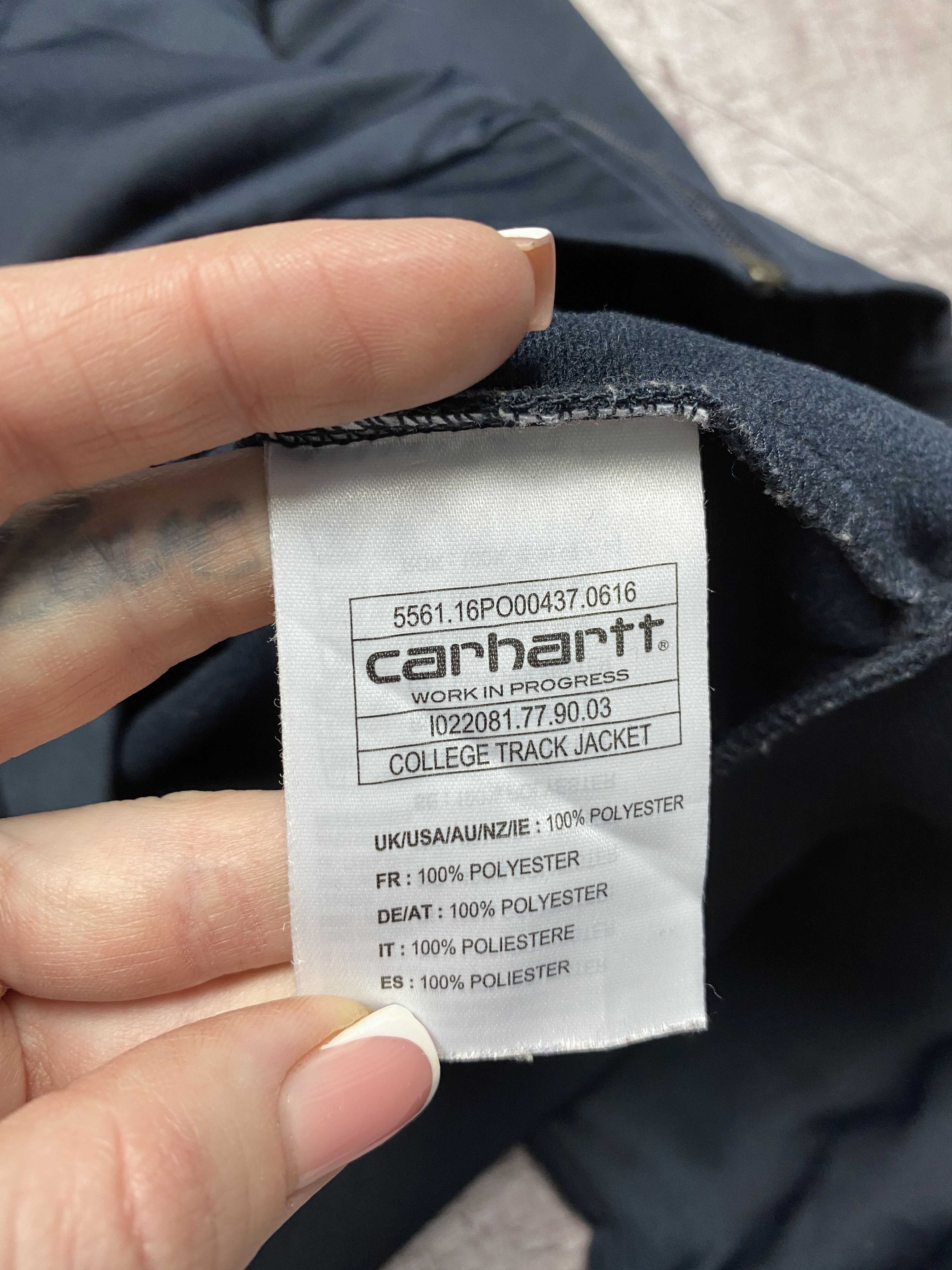 Carhartt Carhartt Vintage Mens Track Top Jacket Size US M / EU 48-50 / 2 - 6 Thumbnail