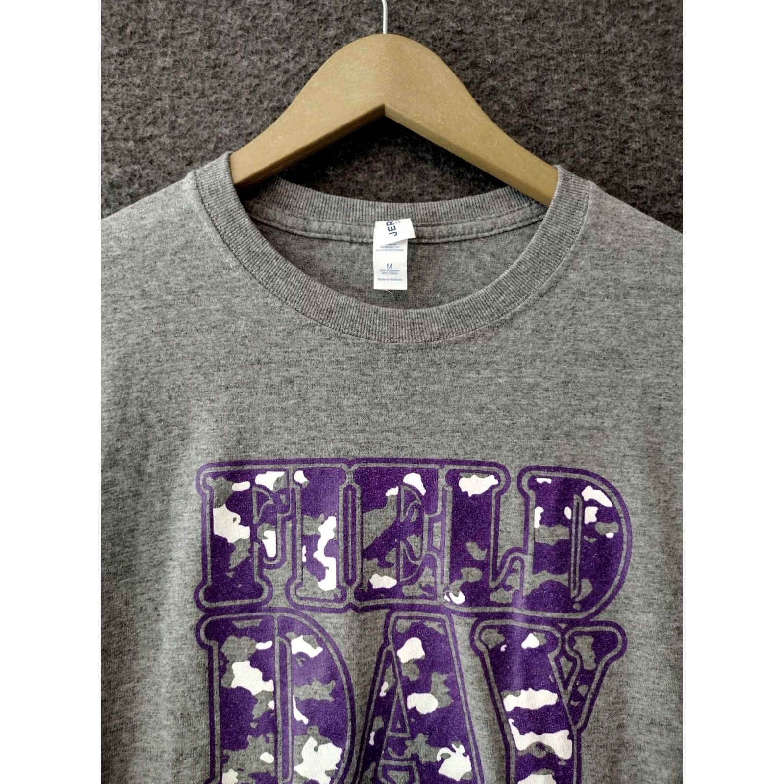 Jerzees JERZEES Heavyweight Field Day T Shirt Adult M Crew Neck Short Sleeve Gray Mens Size US M / EU 48-50 / 2 - 3 Thumbnail