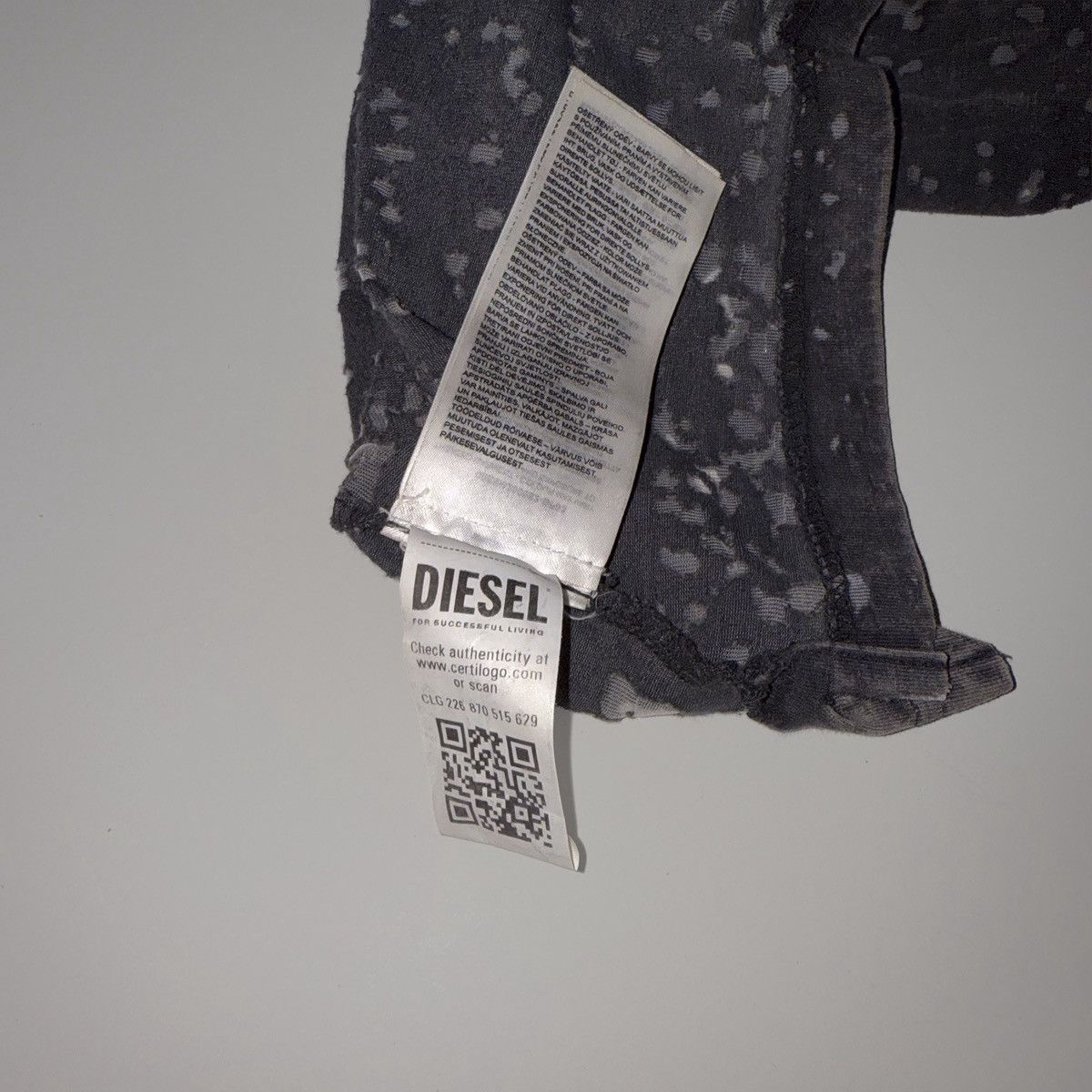 Diesel Diesel T-Just-Slits-N15 Size US XL / EU 56 / 4 - 10 Thumbnail