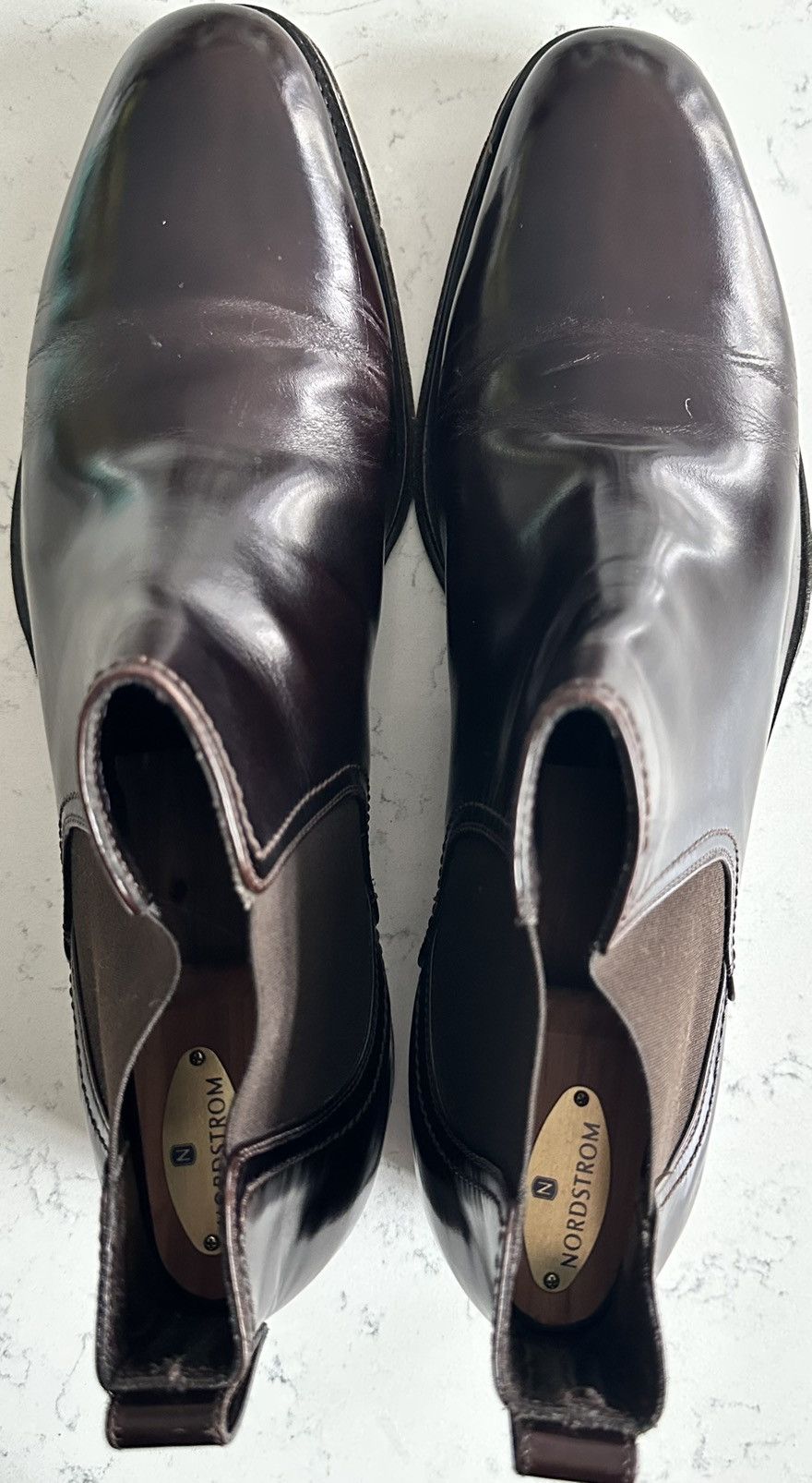 Salvatore Ferragamo Salvatore Ferragamo Chelsea Boots – Dark Brown – Size 11 D Size US 11 / EU 44 - 3 Thumbnail