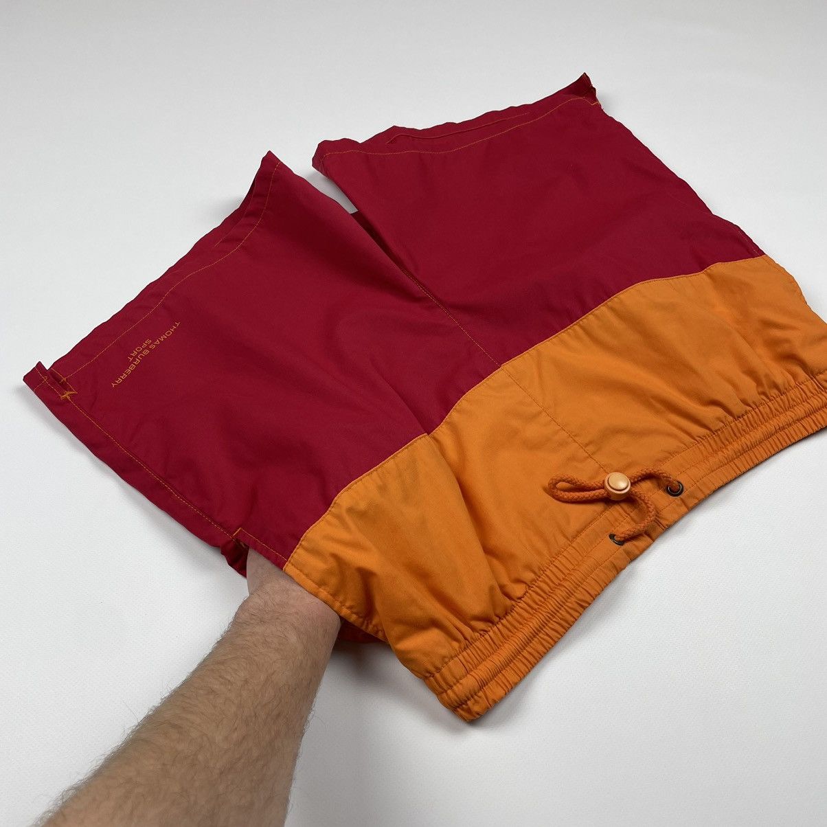 Burberry × Vintage Vintage Thomas Burberry sport shorts swim summer light Size US 34 / EU 50 - 3 Thumbnail
