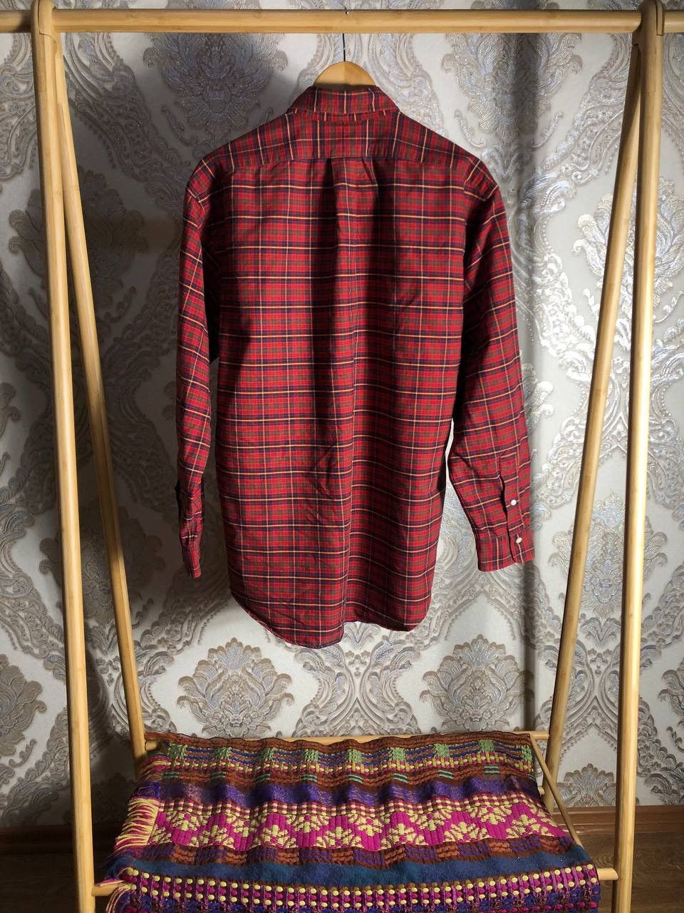 Polo Ralph Lauren × Vintage VERY RARE POLO RALPH LAUREN FLANNEL SHIRT MADE IN USA 90s Size US M / EU 48-50 / 2 - 6 Thumbnail