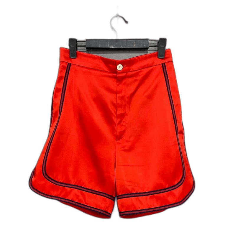 Gucci Red Gucci Shorts with Contrast Trim Size 38" / US 16 / IT 52 - 1 Thumbnail