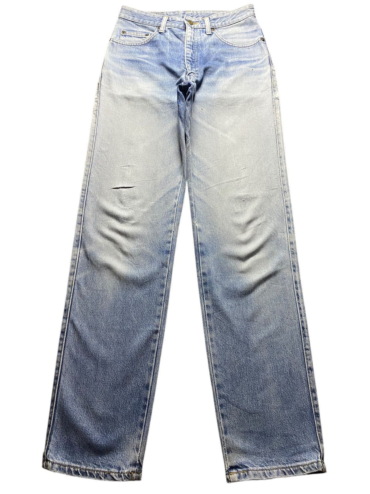 Vintage Vintage Bobson Pro 600 Japan Faded Wash Distressed Jeans Size US 28 / EU 44 - 1 Thumbnail