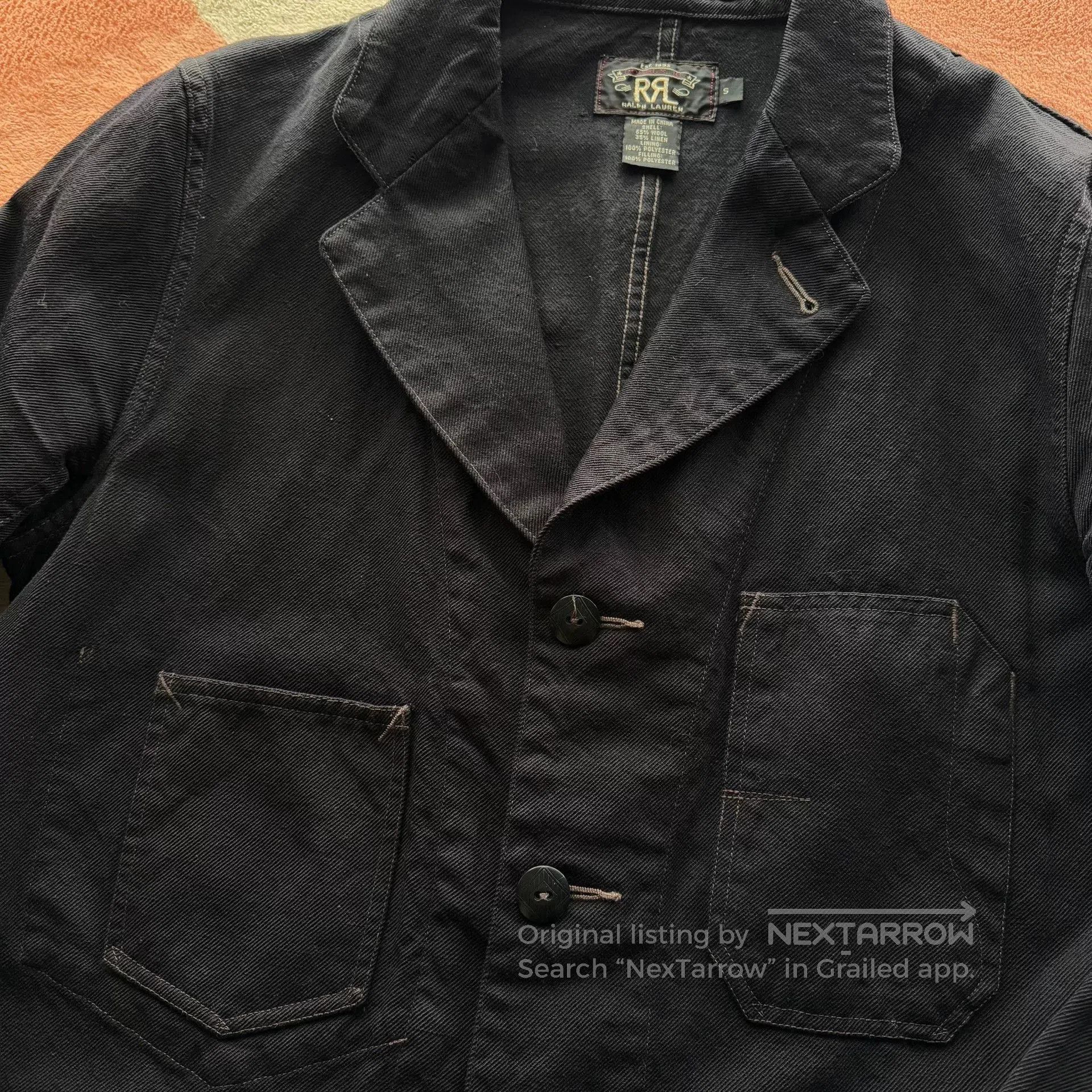 RRL Ralph Lauren RRL Wool Blend Workwear Jacket. Size US S / EU 44-46 / 1 - 5 Thumbnail