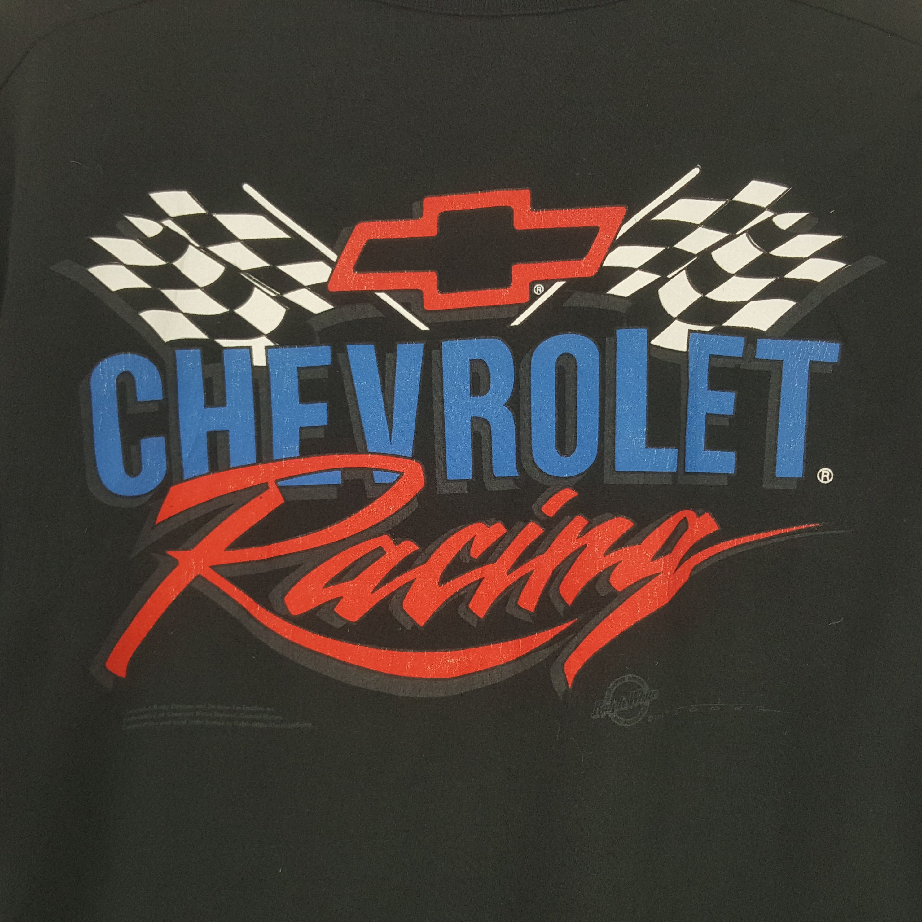 Chevrolet × Vintage Vintage Chevrolet Racing Tshirt Size US M / EU 48-50 / 2 - 2 Thumbnail