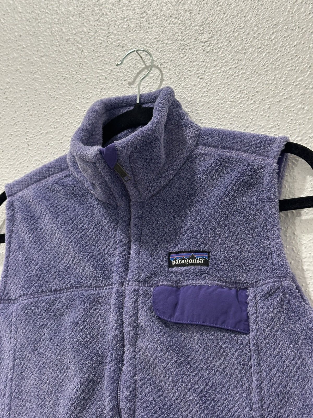 Patagonia Vintage Patagonia Vest Womens Medium Purple Full Zip Fleece Size M / US 6-8 / IT 42-44 - 4 Thumbnail