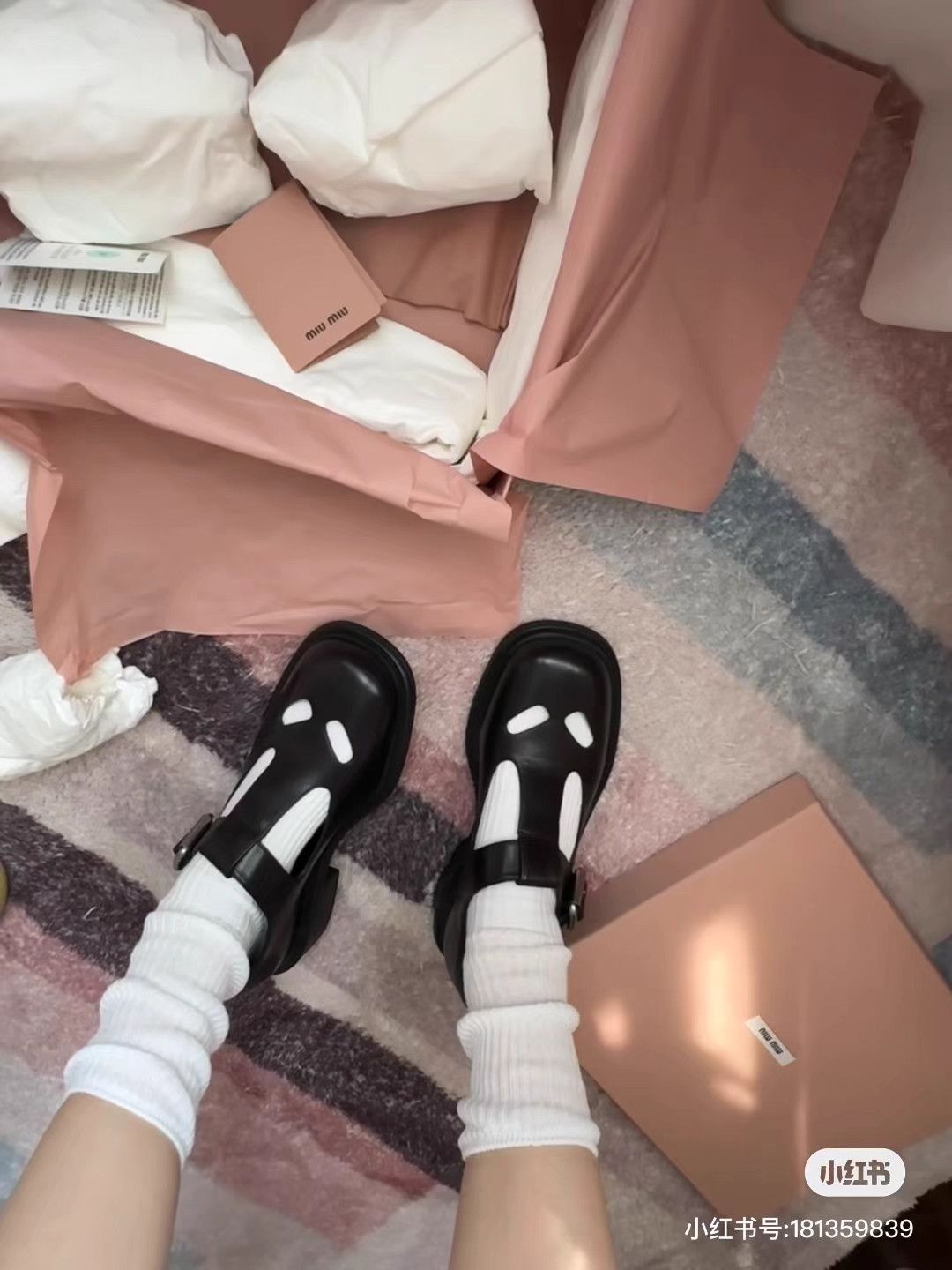 Miu Miu MiuMiu Runway T-Strap Mary Jane Shoes K6 Size US 6.5 / IT 36.5 - 8 Thumbnail
