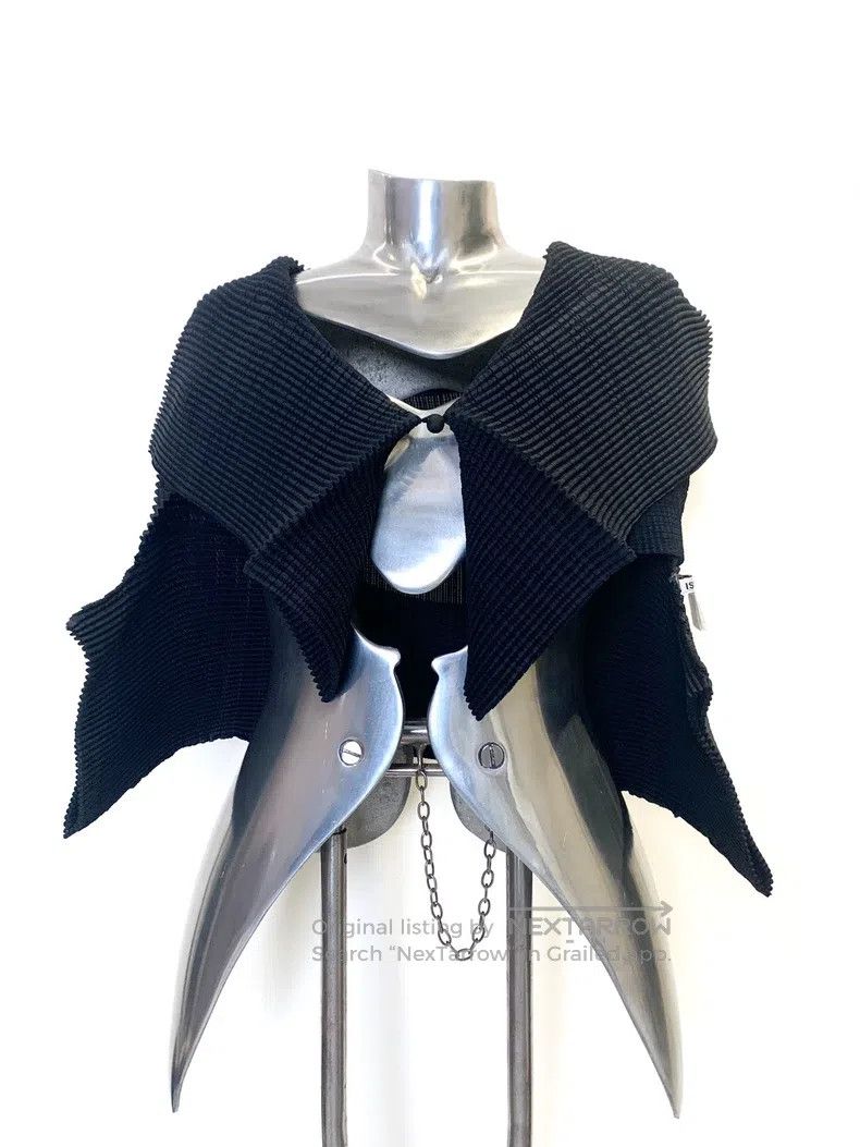 Issey Miyake Issey Miyake Black Deformed Ruffled Cardigan Size M / US 6-8 / IT 42-44 - 8 Thumbnail