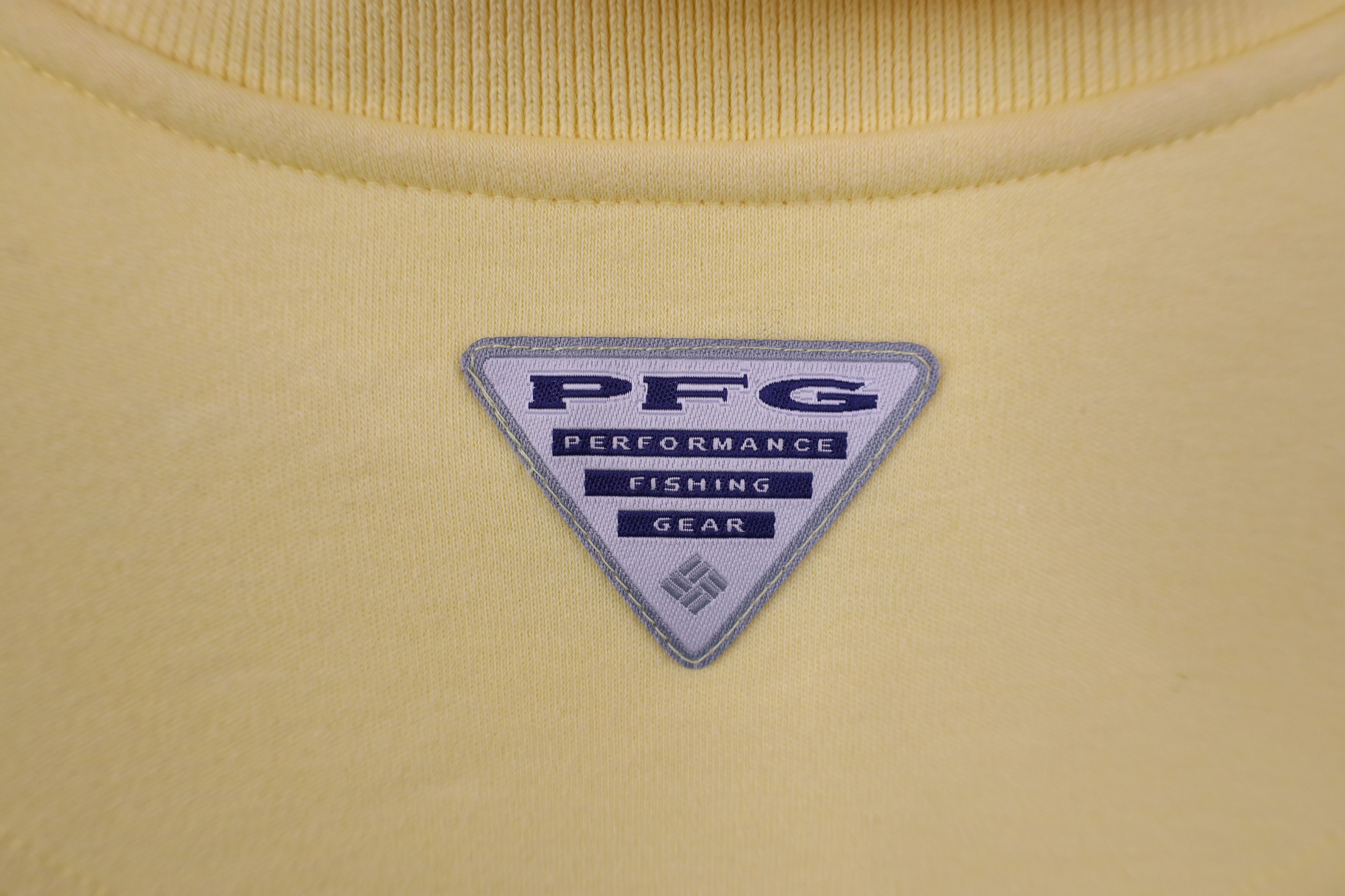 Columbia New Columbia PFG Knit Collared Fishing Polo Shirt Yellow Size US L / EU 52-54 / 3 - 12 Thumbnail