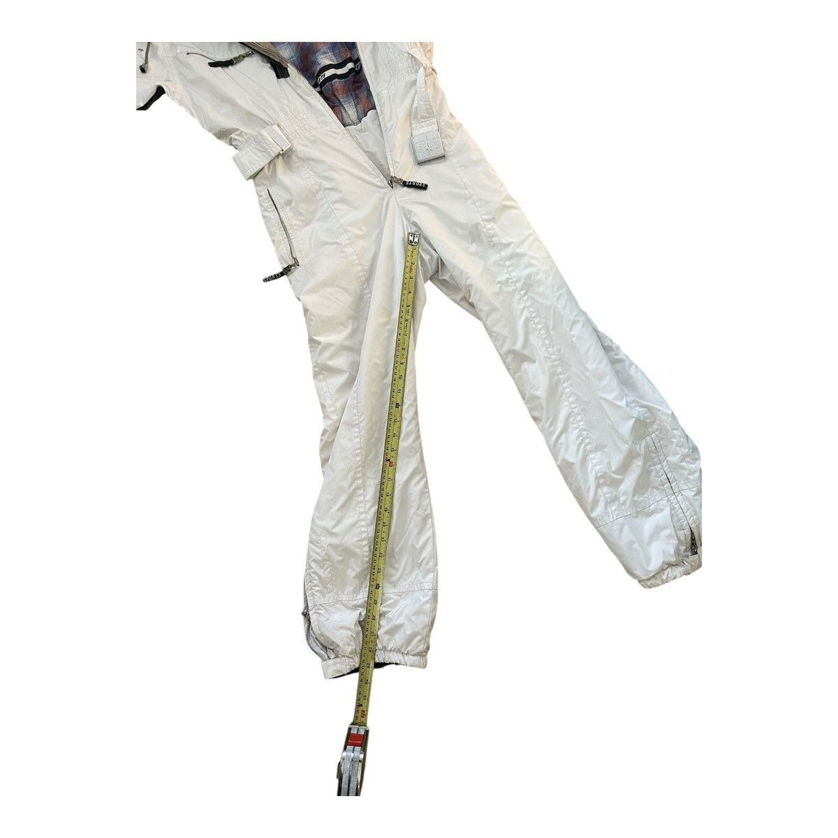 Bogner Vintage Bogner Ski Suit Womens One Piece Snowsuit White Size XL / US 12-14 / IT 48-50 - 11 Thumbnail