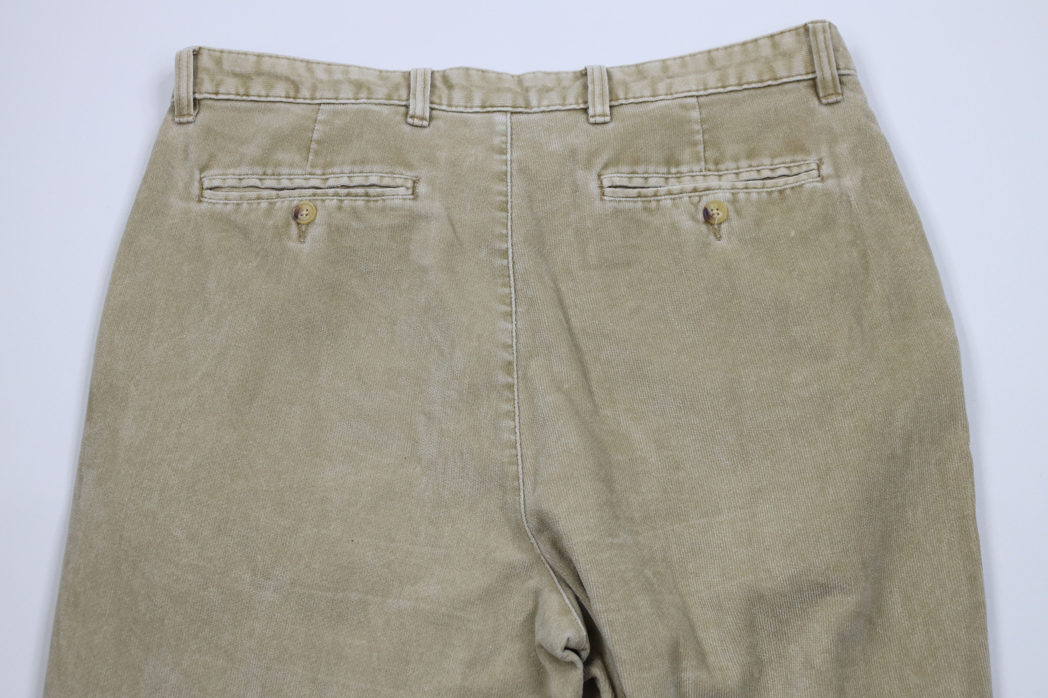 Tommy Hilfiger Vintage 90s Tommy Hilfiger Wide Leg Corduroy Chino Pants Size US 36 / EU 52 - 12 Thumbnail