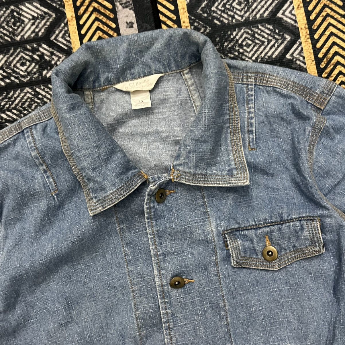 Denim & Co. 💥CJ Banks Reworked Avant Garde Designer Denim Carpenter Size US L / EU 52-54 / 3 - 7 Thumbnail