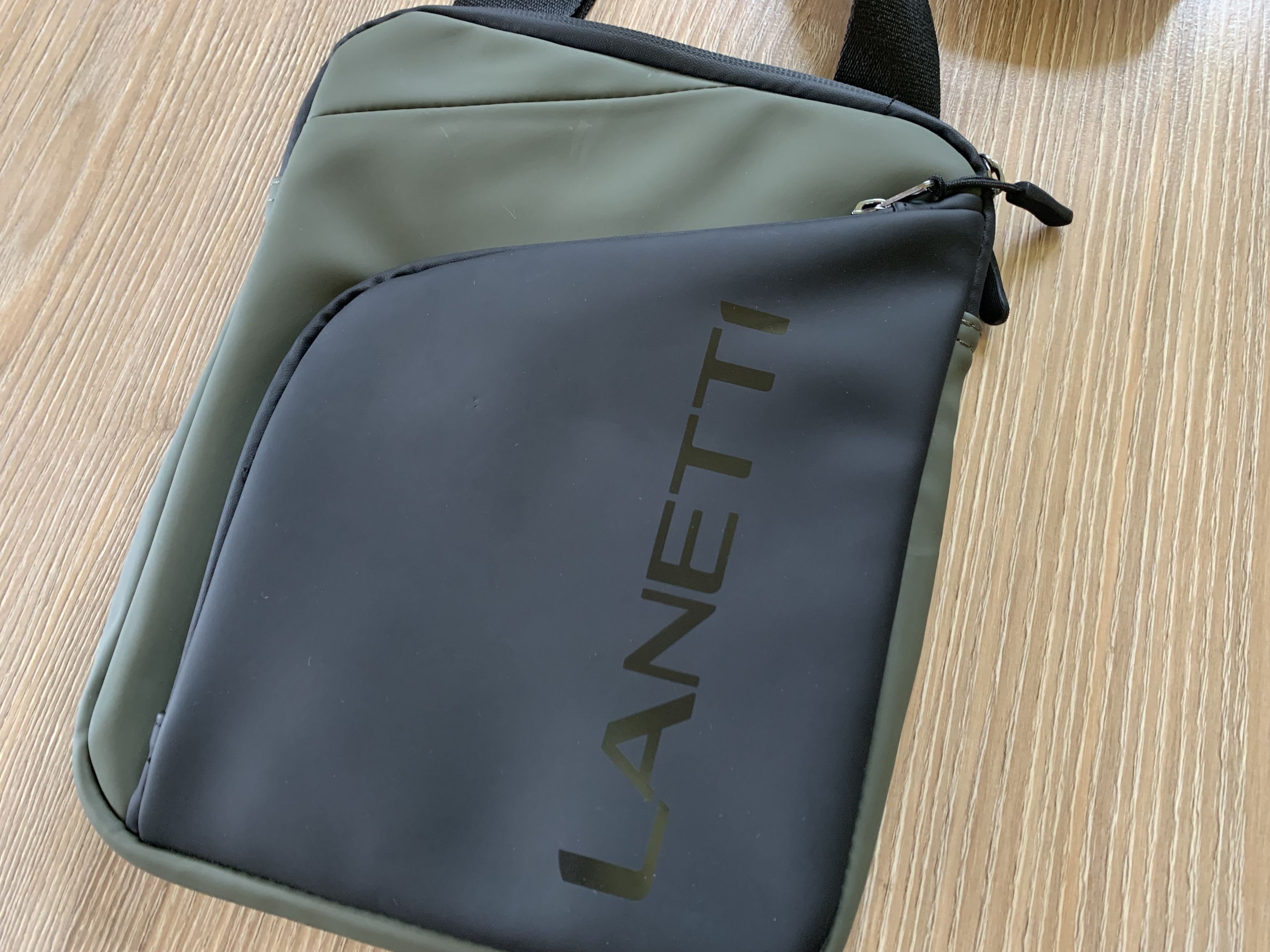 Other Lanetti Thin Khaki Dark Grey Sling Bag Messenger Size ONE SIZE - 5 Thumbnail