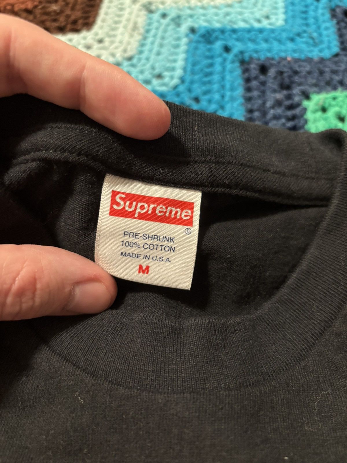 Supreme Supreme Box Logo Victim L/S Tee FW20 Black Medium Size US M / EU 48-50 / 2 - 4 Thumbnail