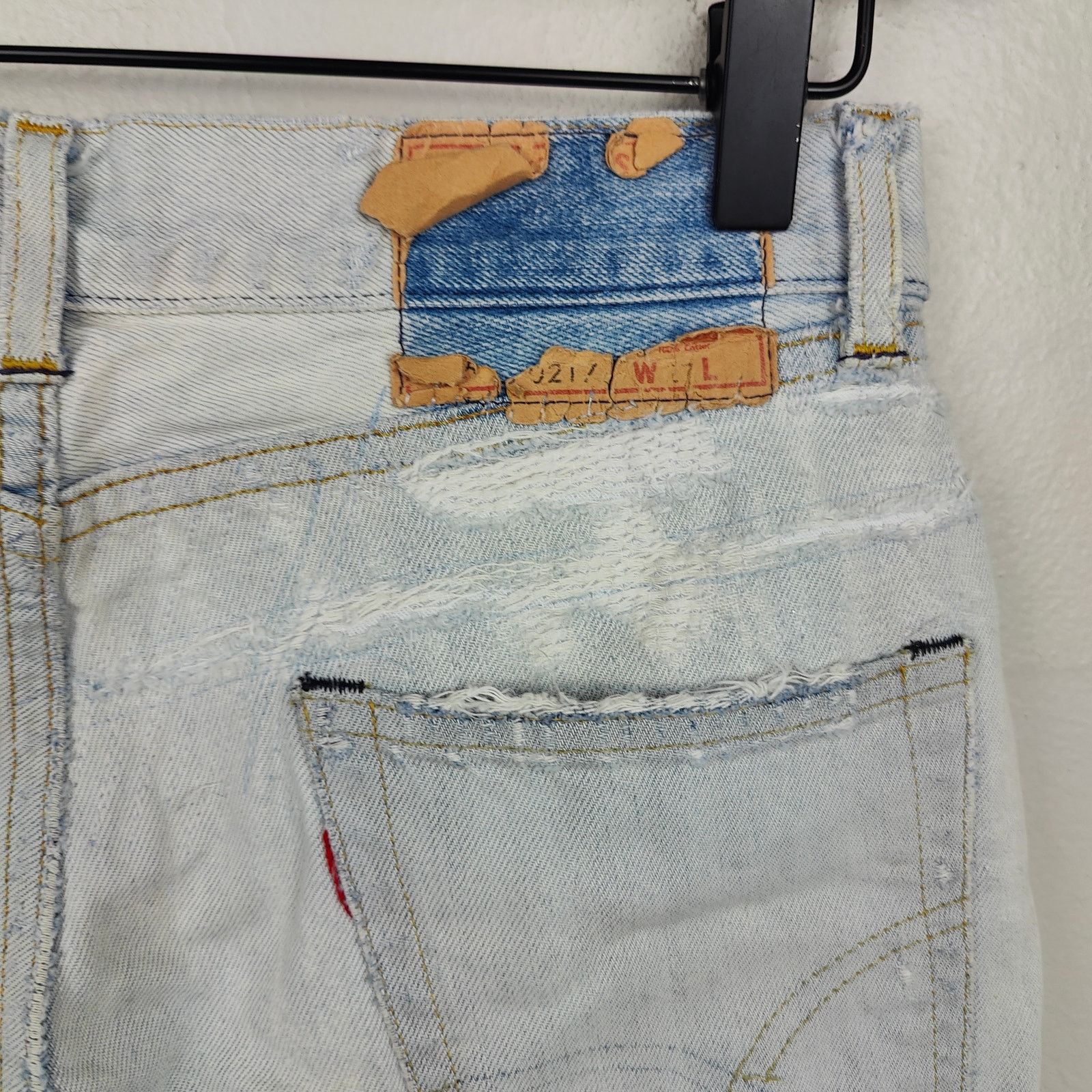 Levi's Levis Vintage Clothing Patchwork Jeans Womens 27 Size 27" / US 4 / IT 40 - 8 Thumbnail