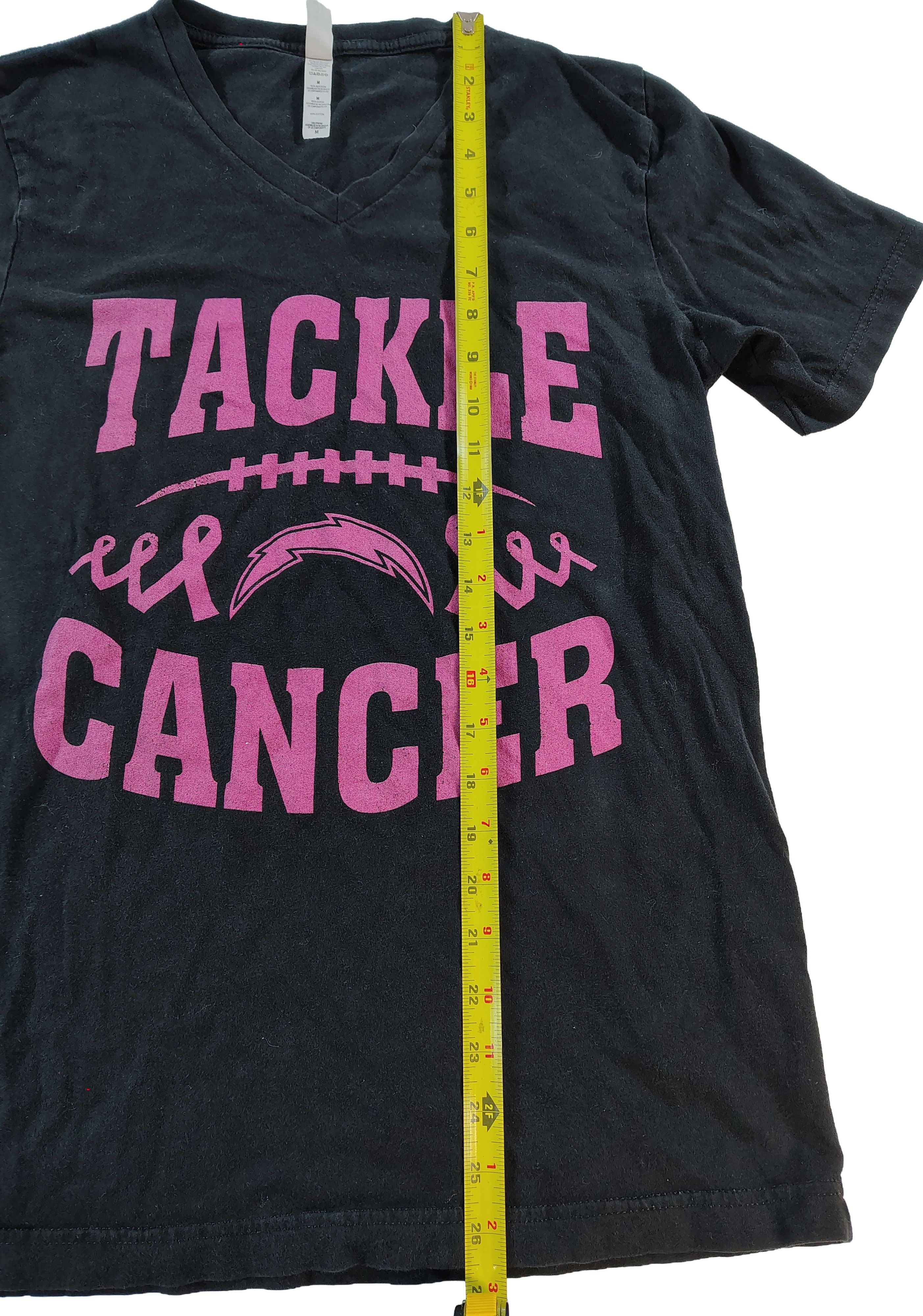 Other Women's Bella + Canvas Tackle Breast Cancer T-Shirt Size M / US 6-8 / IT 42-44 - 5 Thumbnail