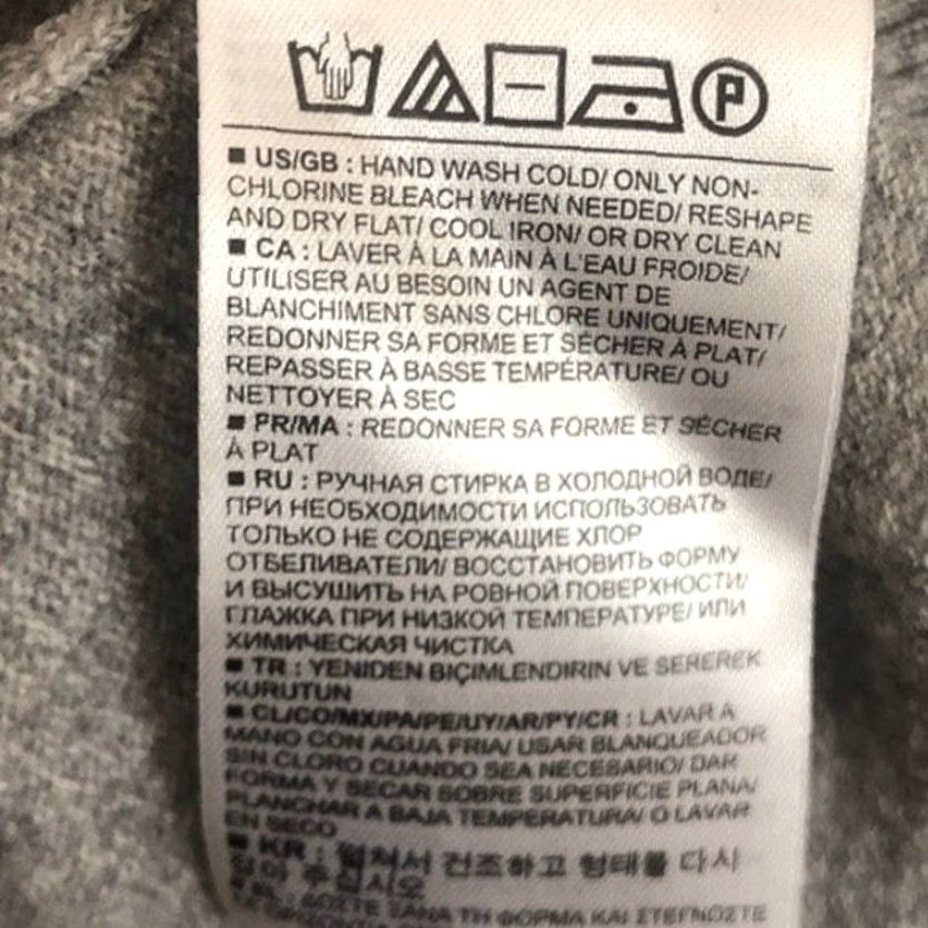 Banana Republic Banana Republic Mens Sweater Gray 100% Merino Wool V Neck Pullover XL Knit Style Tight-Knit Long Sleeve Regular Fit Solid Pattern Size US XL / EU 56 / 4 - 5 Thumbnail