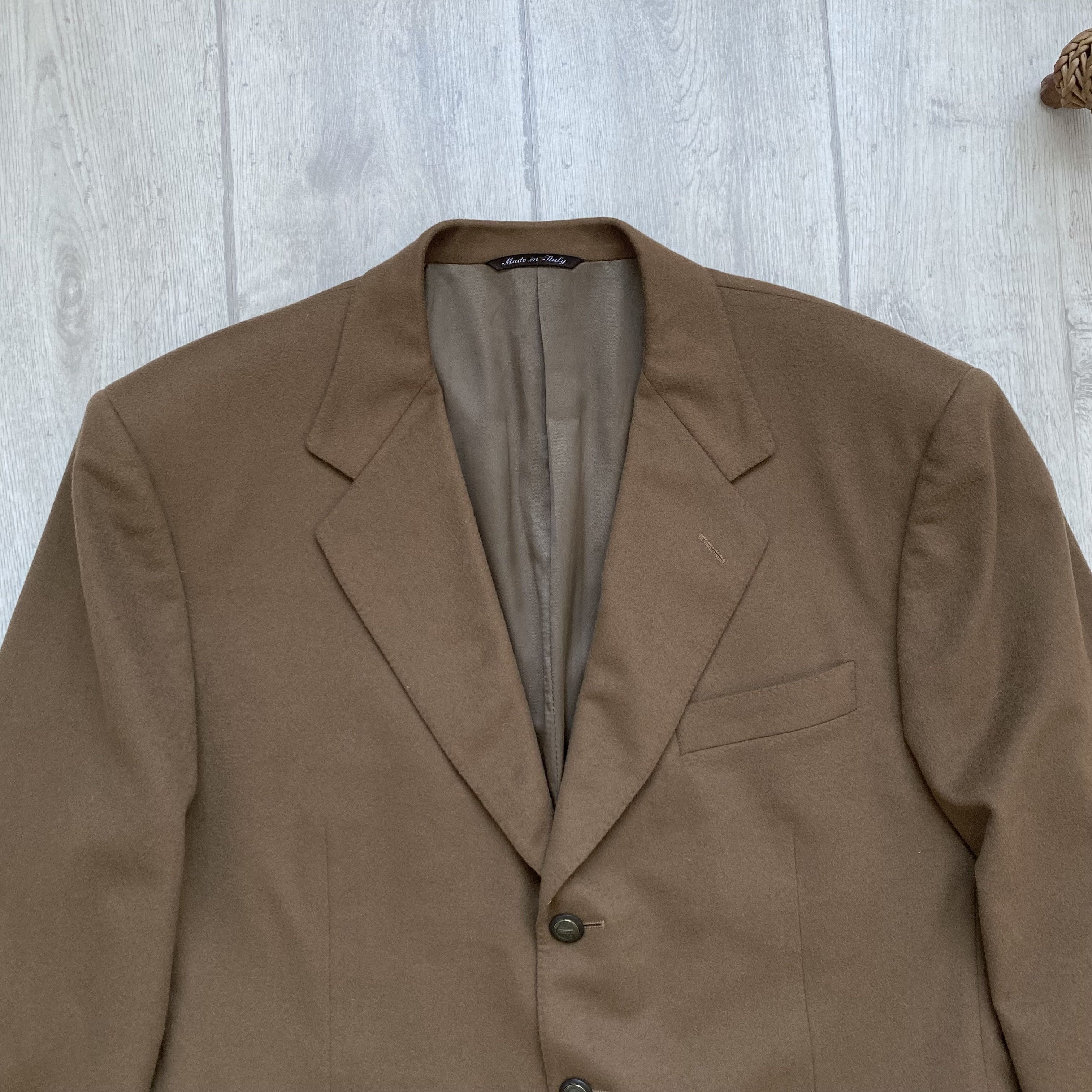 Loro Piana 90's Vintage Canali Loro Piana Wool Cashmere Blazer Size 52R - 2 Thumbnail