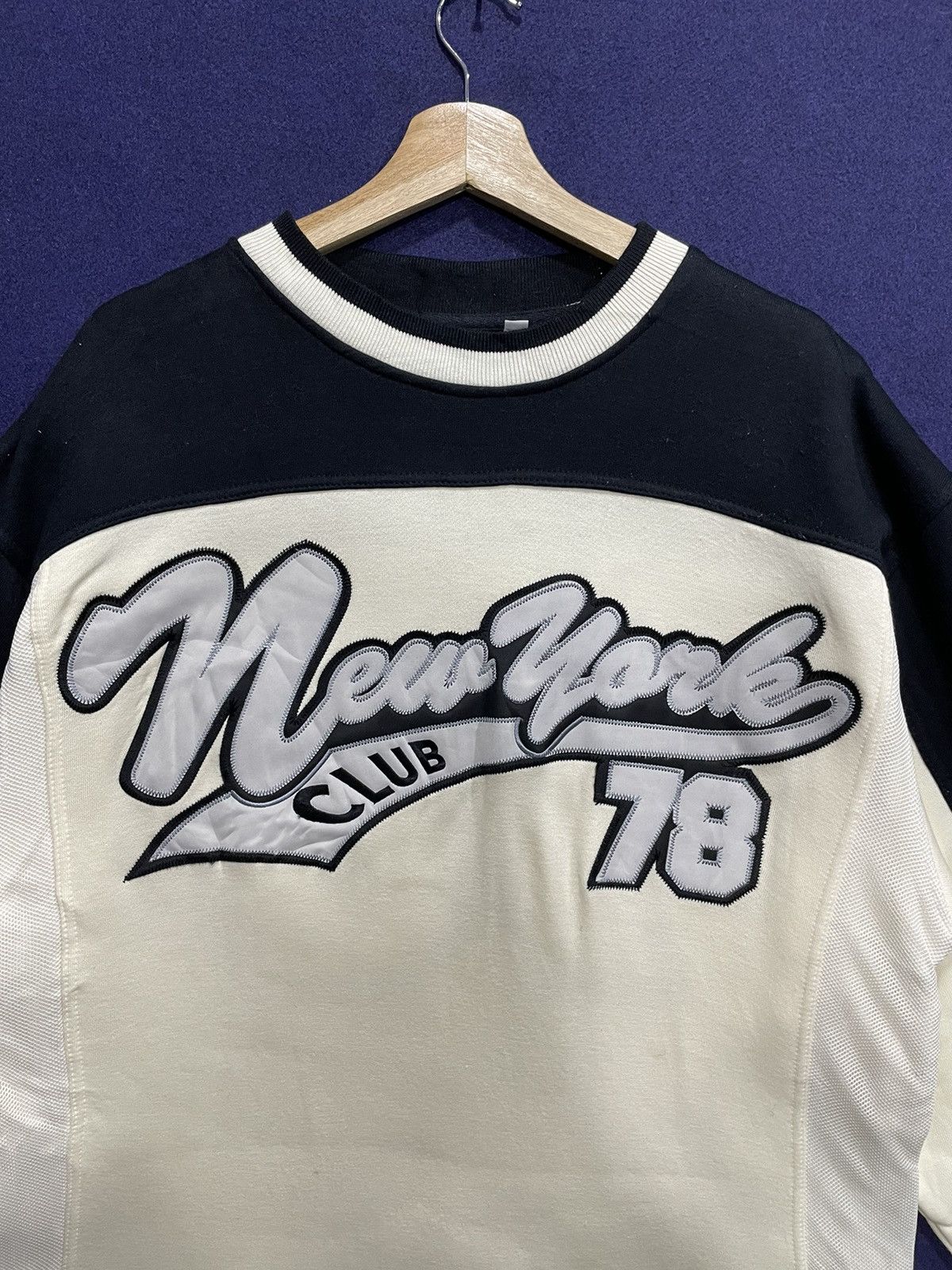Vintage Vintage New York Club 78 Big Logo And Back Hit Logo Size US L / EU 52-54 / 3 - 3 Thumbnail