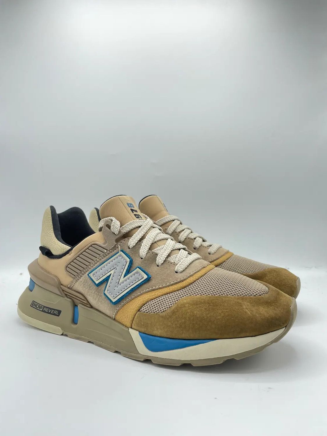 New Balance Kith x Nonnative x New Balance 997S Dune Brown Blue Grailed