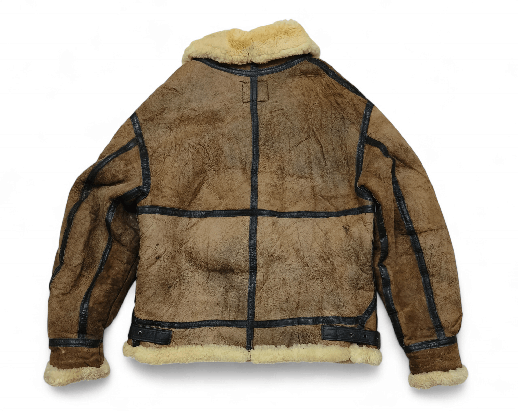 Avirex Vintage 80s Avirex Limited USA B-3 Shearling Leather Jacket Size US M / EU 48-50 / 2 - 3 Thumbnail