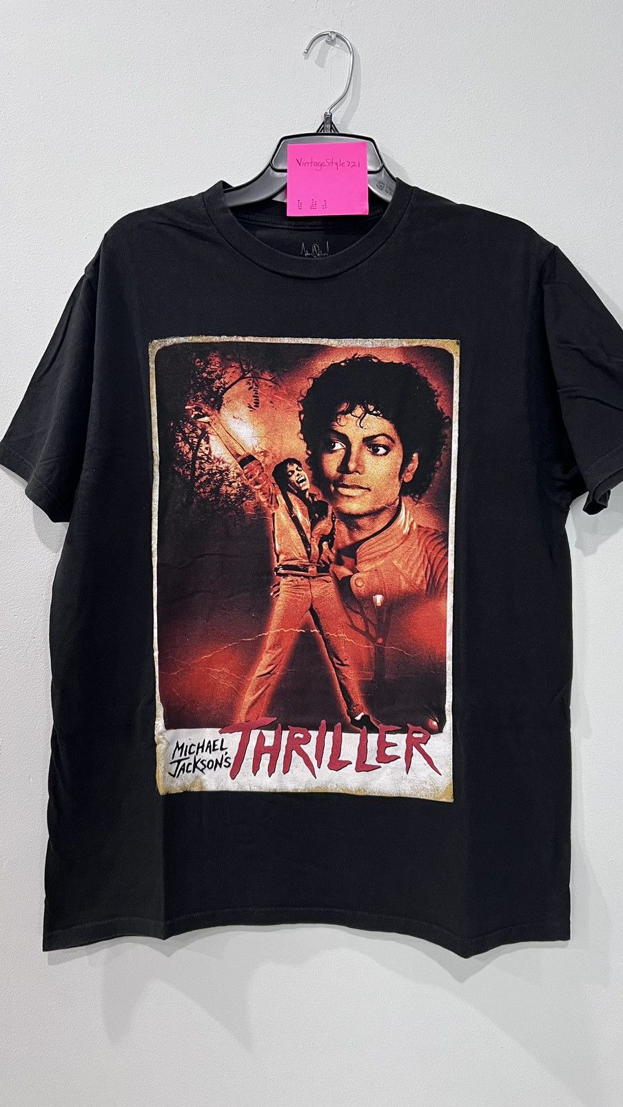 Band Tees × Michael Jackson × Vintage Michael Jackson “Thriller” Tshirt Size Large Size US L / EU 52-54 / 3 - 1 Thumbnail