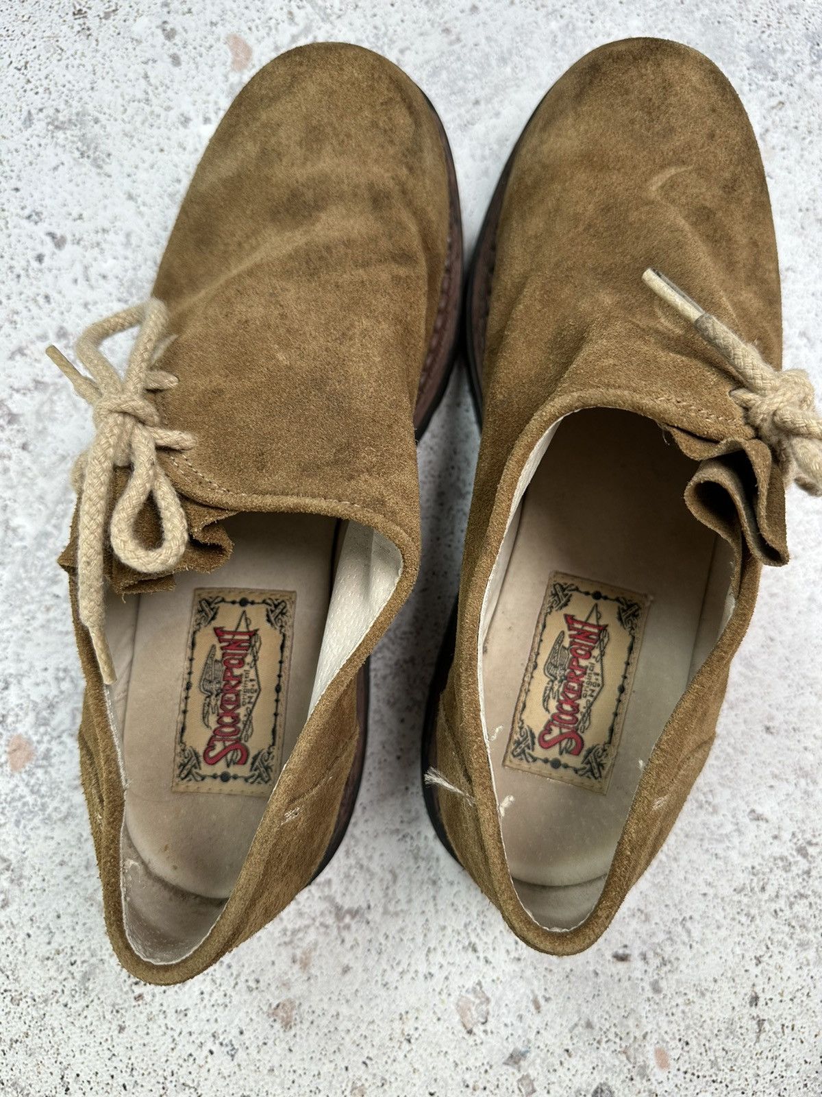 Genuine Leather × Vintage Vintage Stockerpoint Suede Shoes Men 41 Made in Italy 8 Size US 8 / EU 41 - 18 Thumbnail